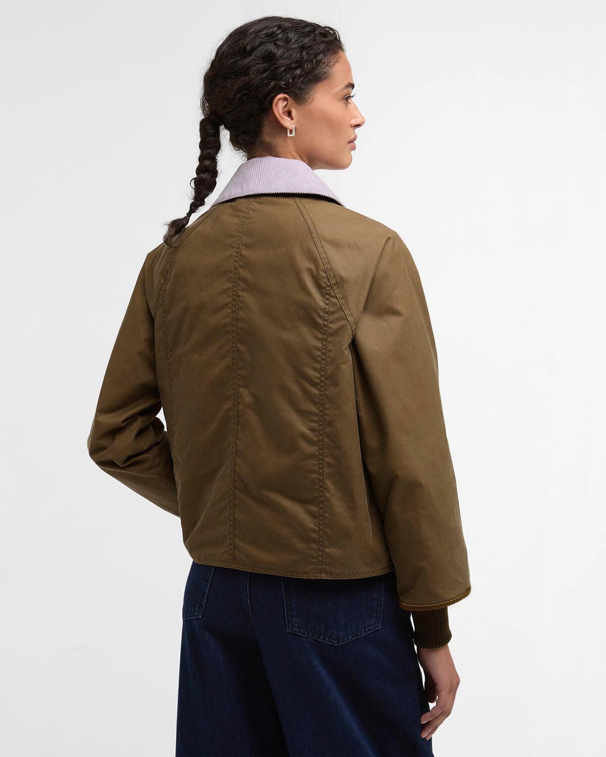 Barbour Cropped Beadnell Yağlı Ceket