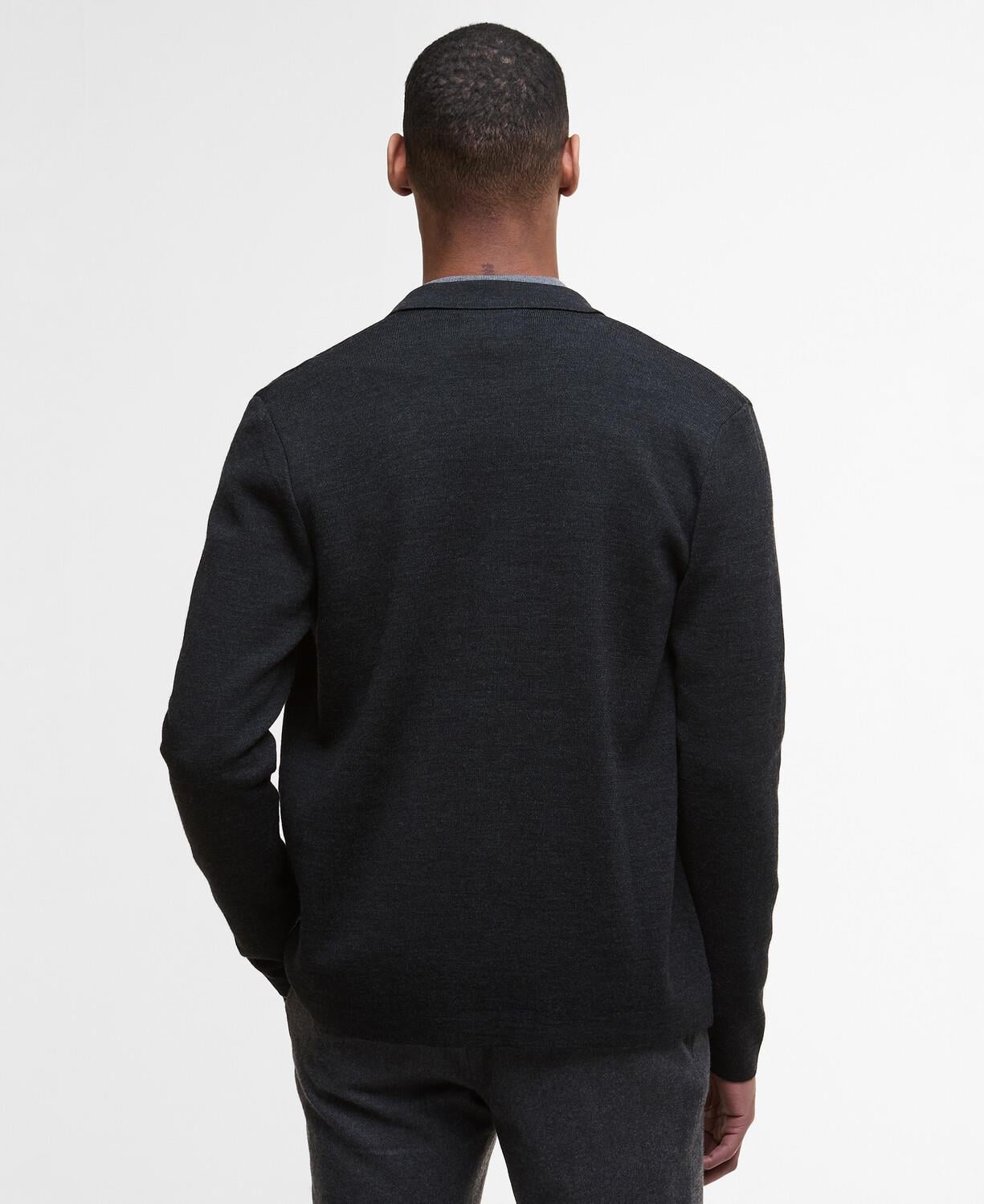 Barbour Croscombe Knitted Zip Through Kazak