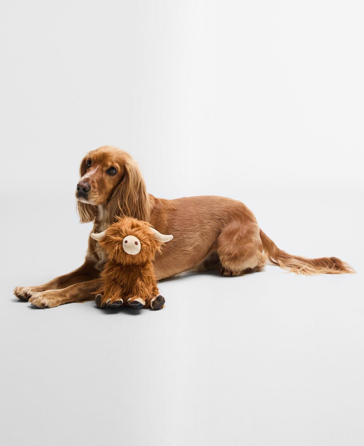 Barbour Dog Highland Cow Köpek Oyuncağı