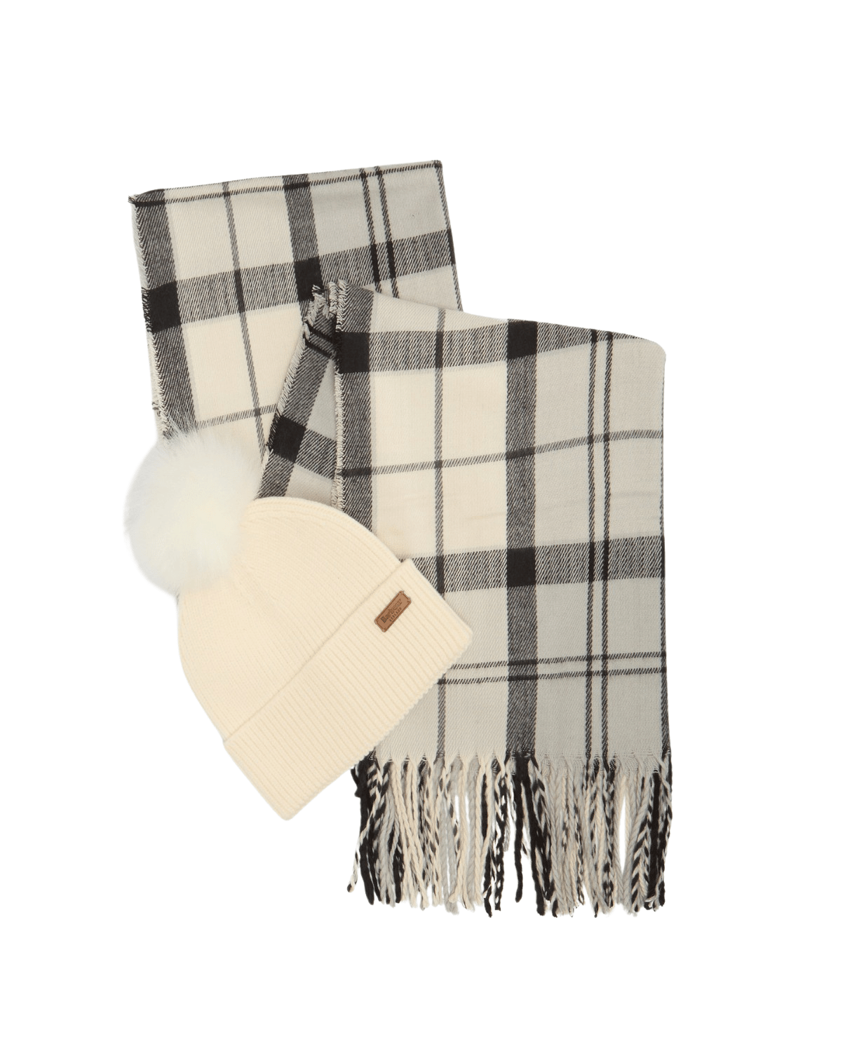 Barbour Dover Bere & Hailes Şal Hediye Seti