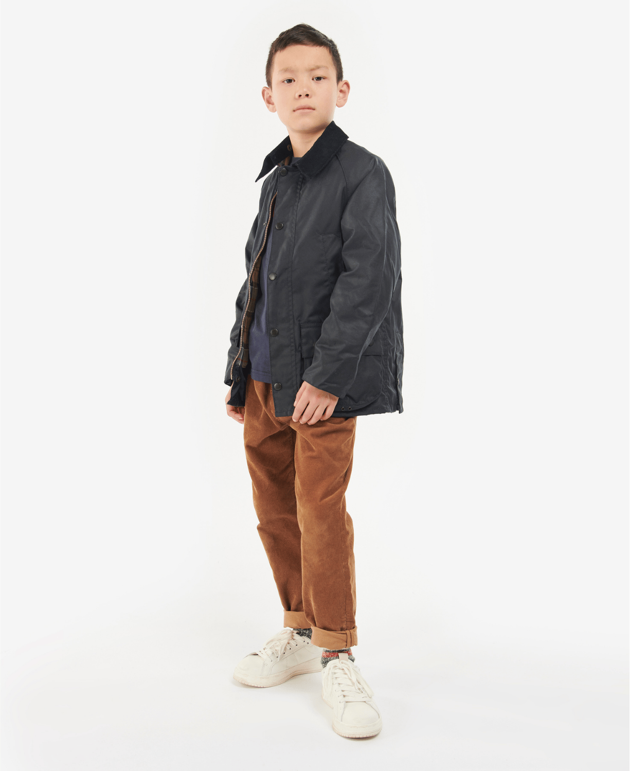 Barbour Erkek Çocuk Bedale Yağlı Ceket