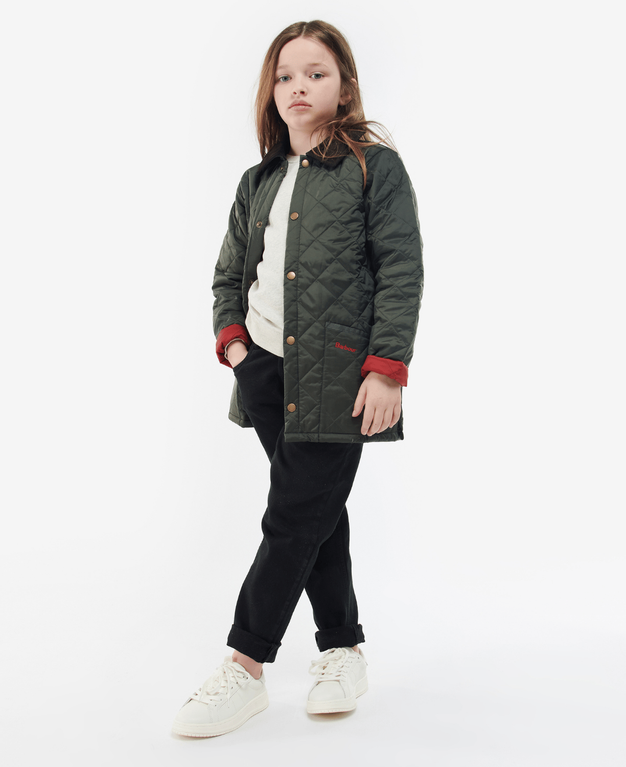Barbour Erkek Çocuk Liddesdale Kapitone Ceket