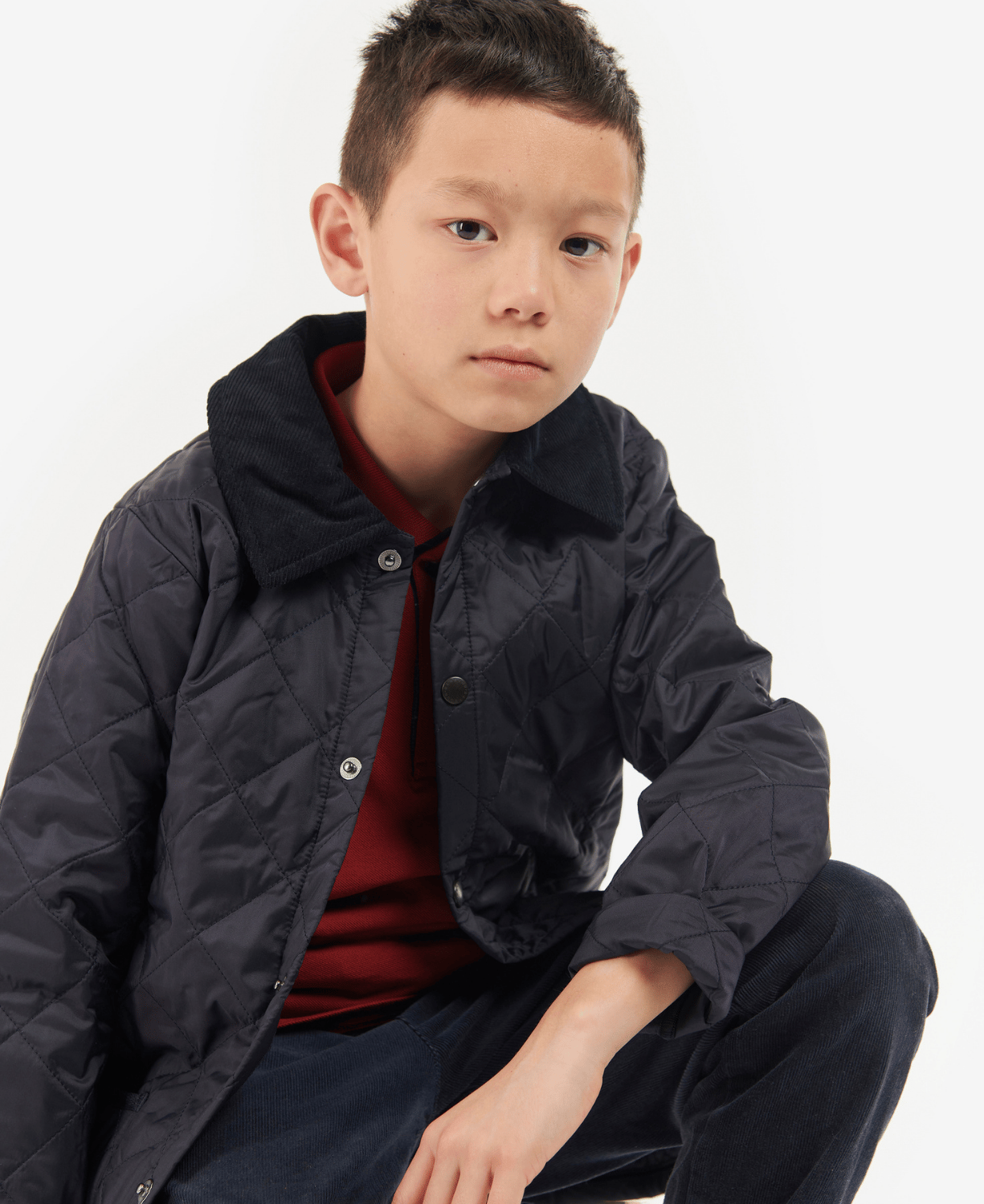 Barbour Erkek Çocuk Liddesdale Kapitone Ceket