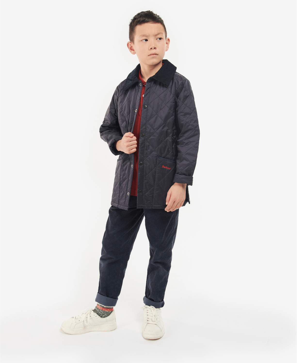 Barbour Erkek Çocuk Liddesdale Kapitone Ceket