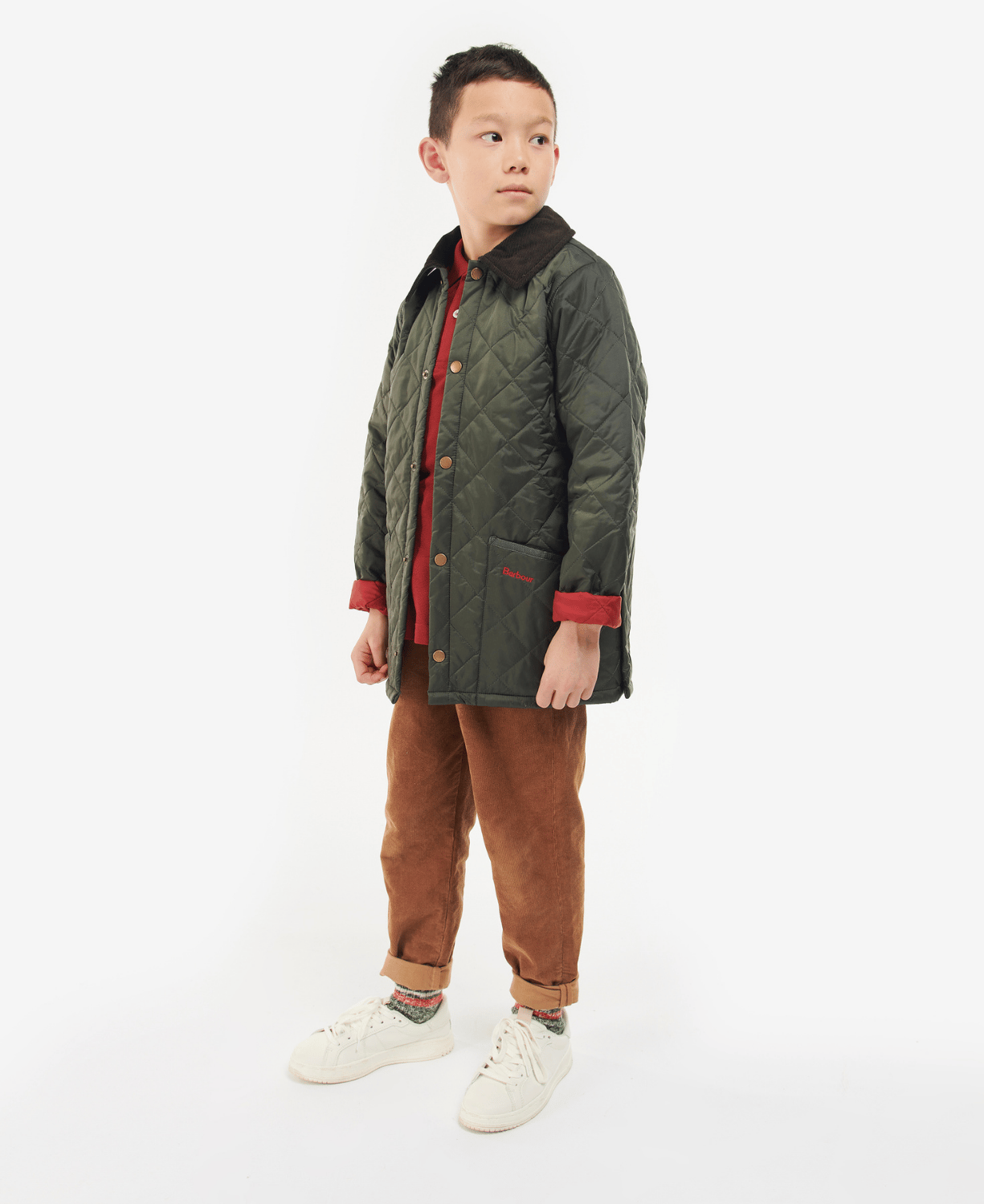 Barbour Erkek Çocuk Liddesdale Kapitone Ceket