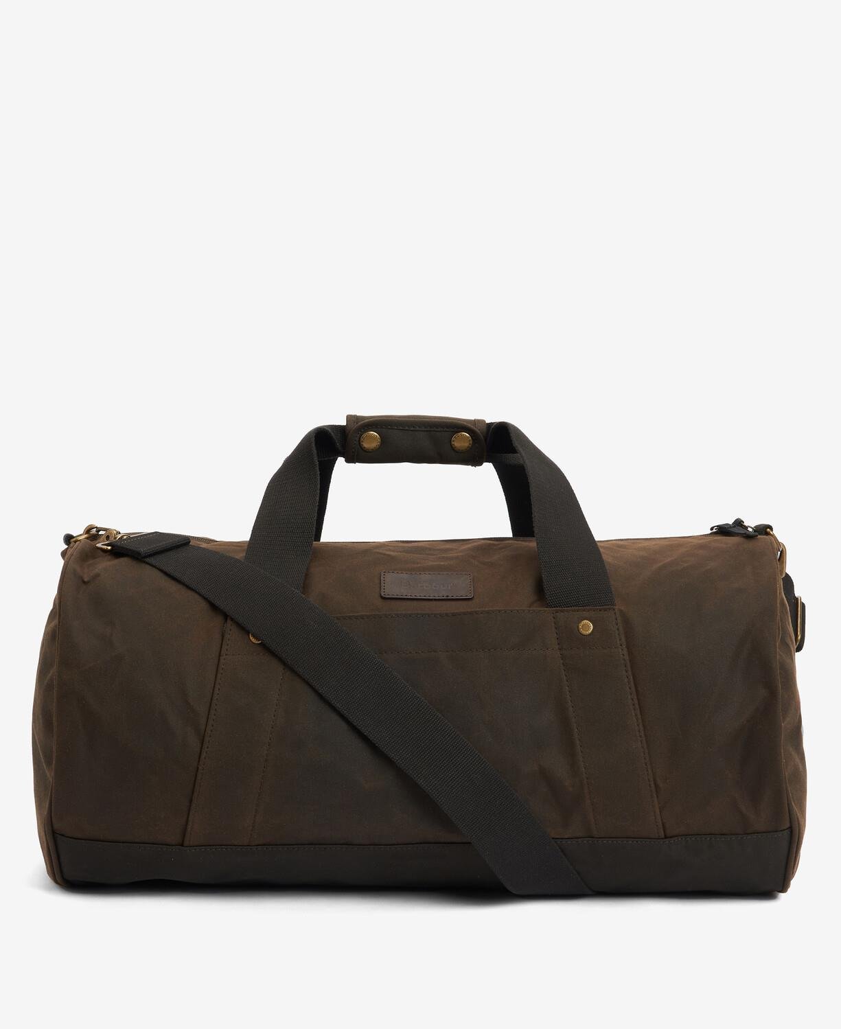 Barbour Essential Wax Holdall Çanta OL71 Olive-Sand