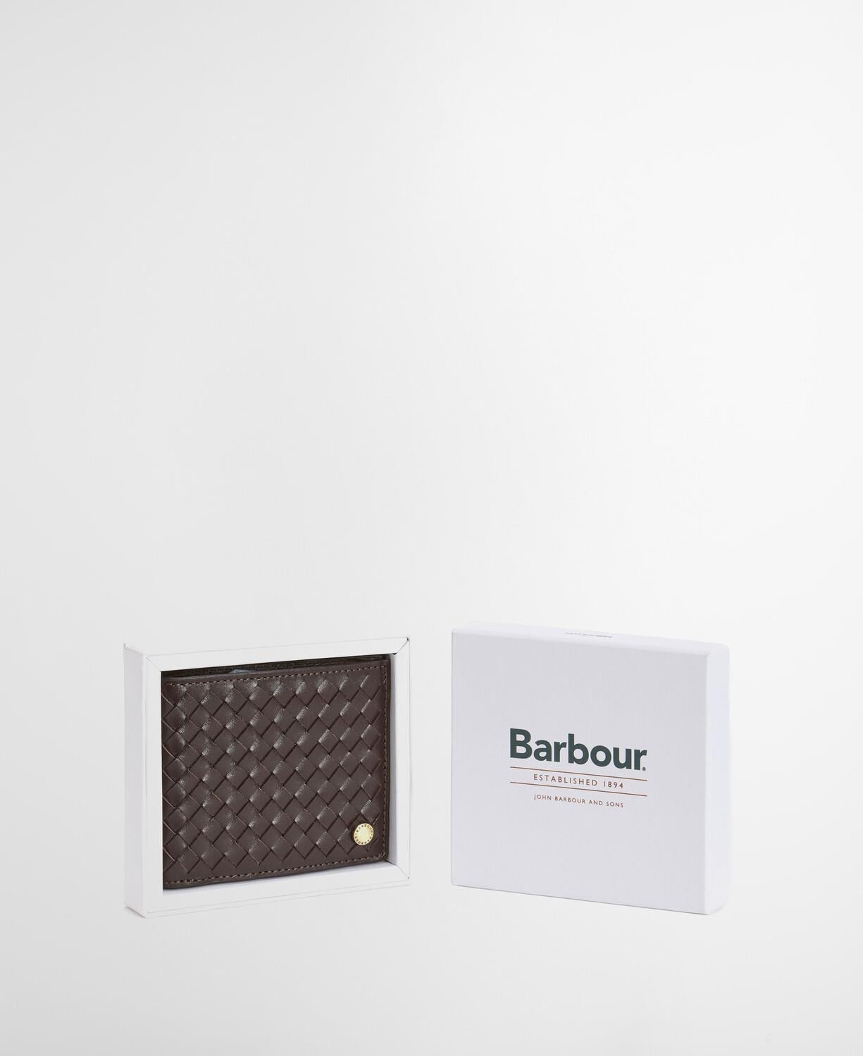 Barbour Farne Woven Deri Cüzdan