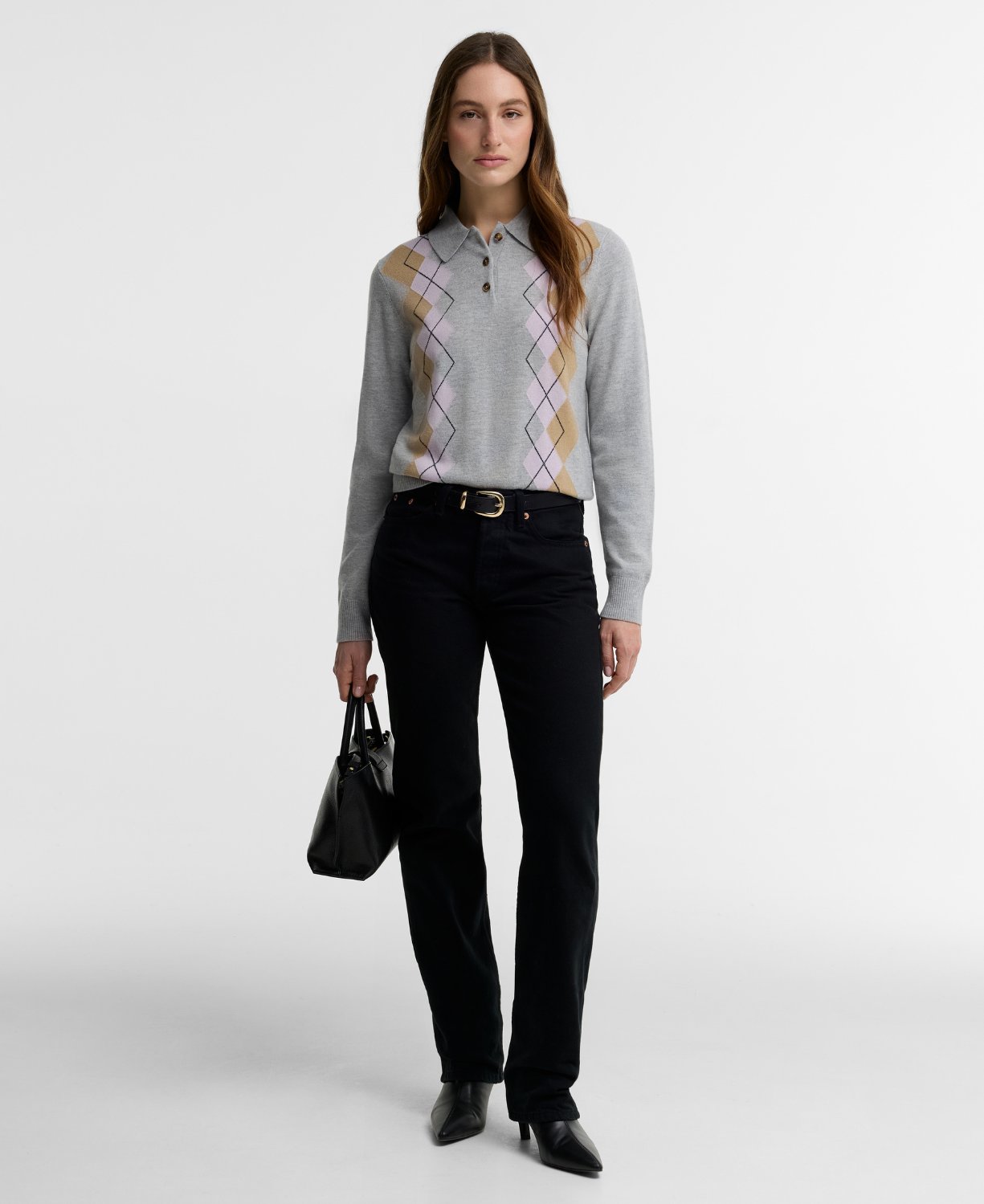Barbour Fawne Knitted Kazak