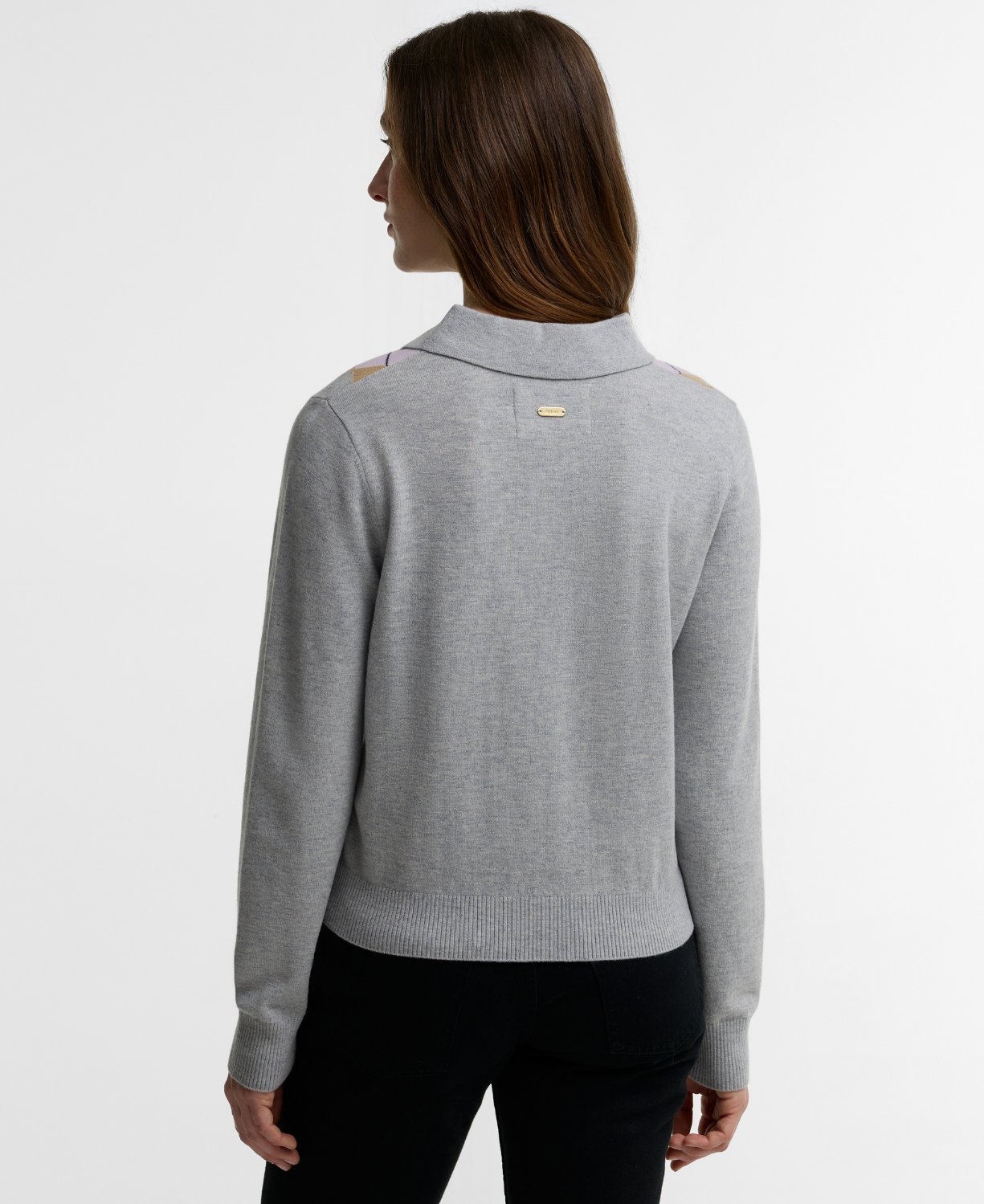 Barbour Fawne Knitted Kazak