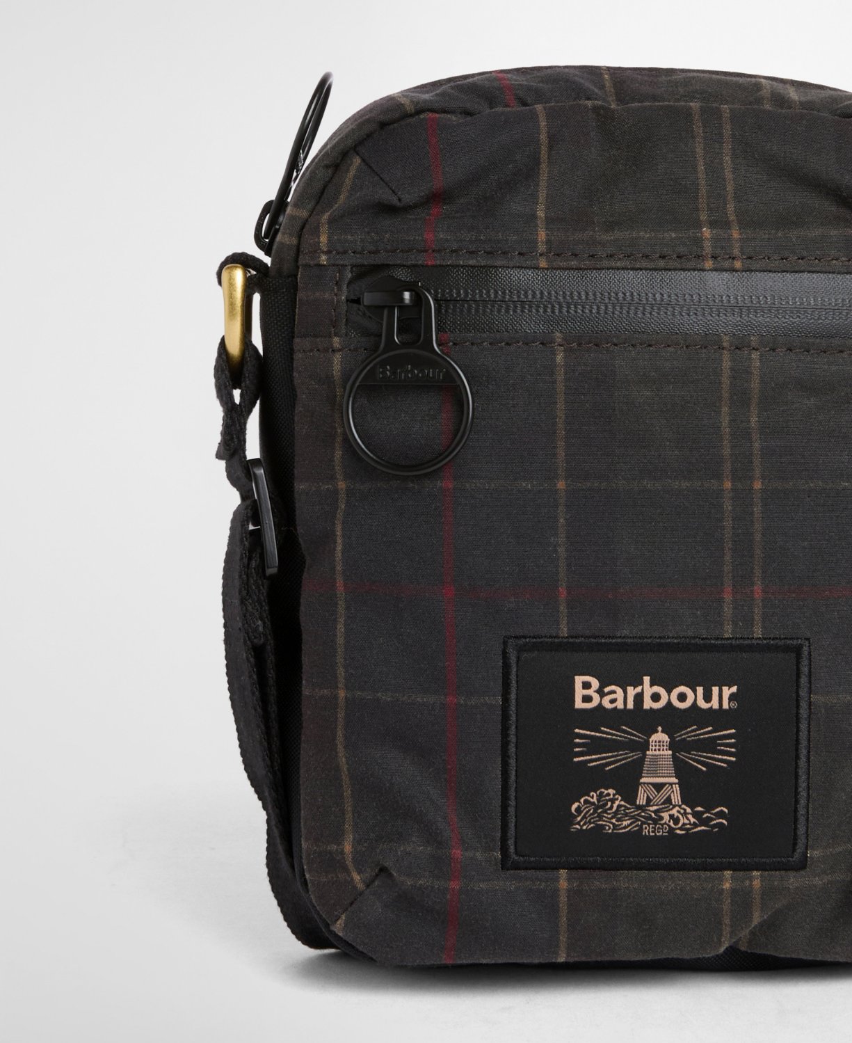 Barbour Field Tartan Yağlı Çapraz Çanta