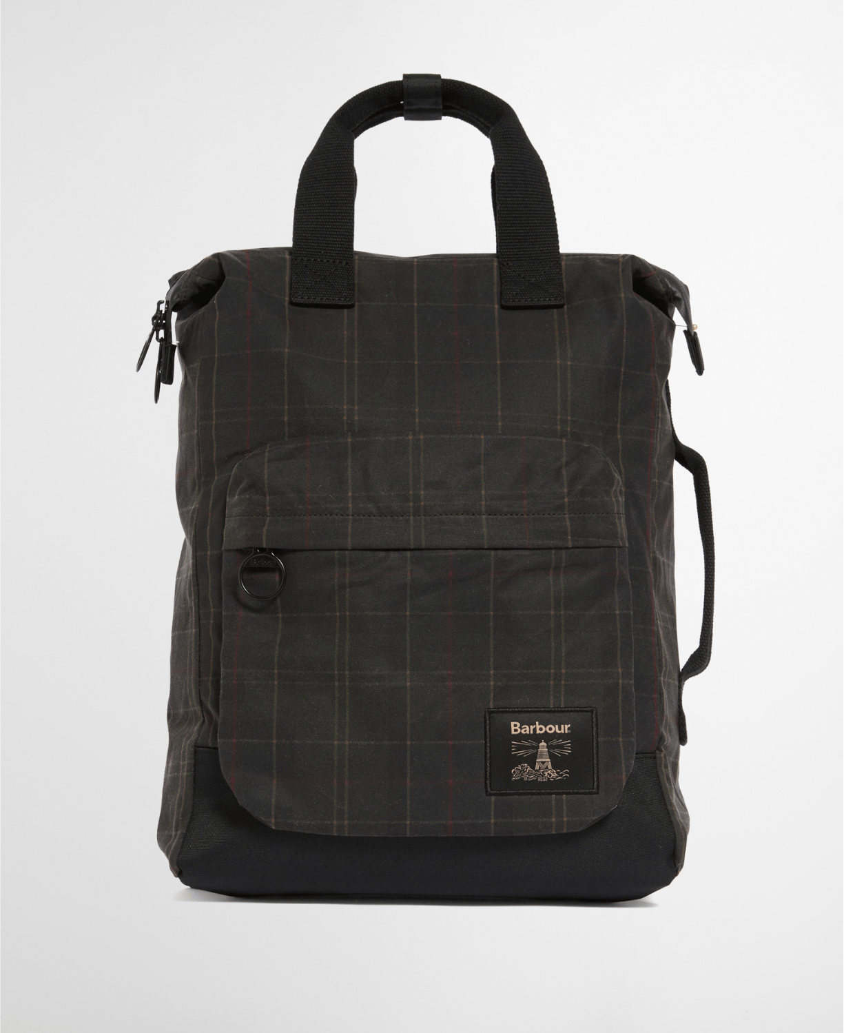 Barbour Field Tartan Yağlı Sırt Çantası