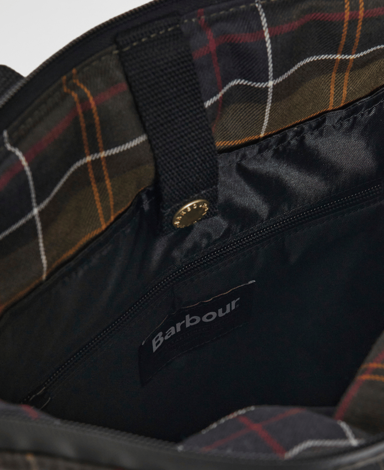 Barbour Field Tartan Yağlı Sırt Çantası