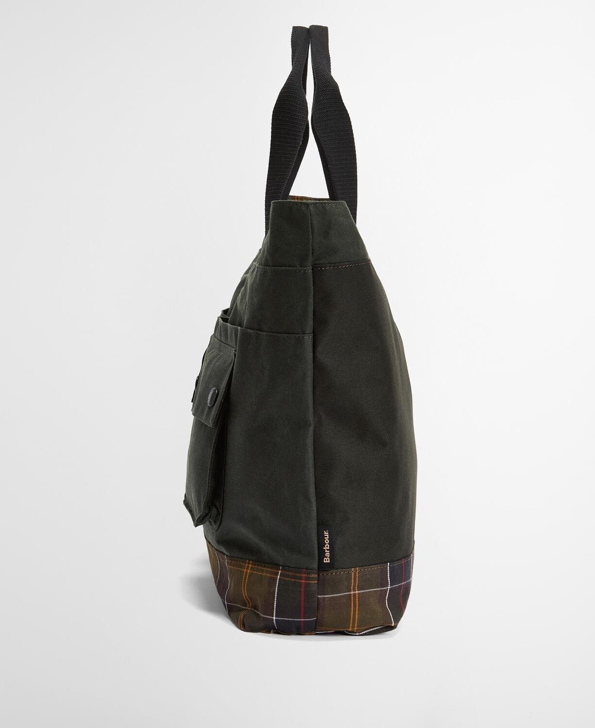 Barbour Field Yağlı Tote Çanta