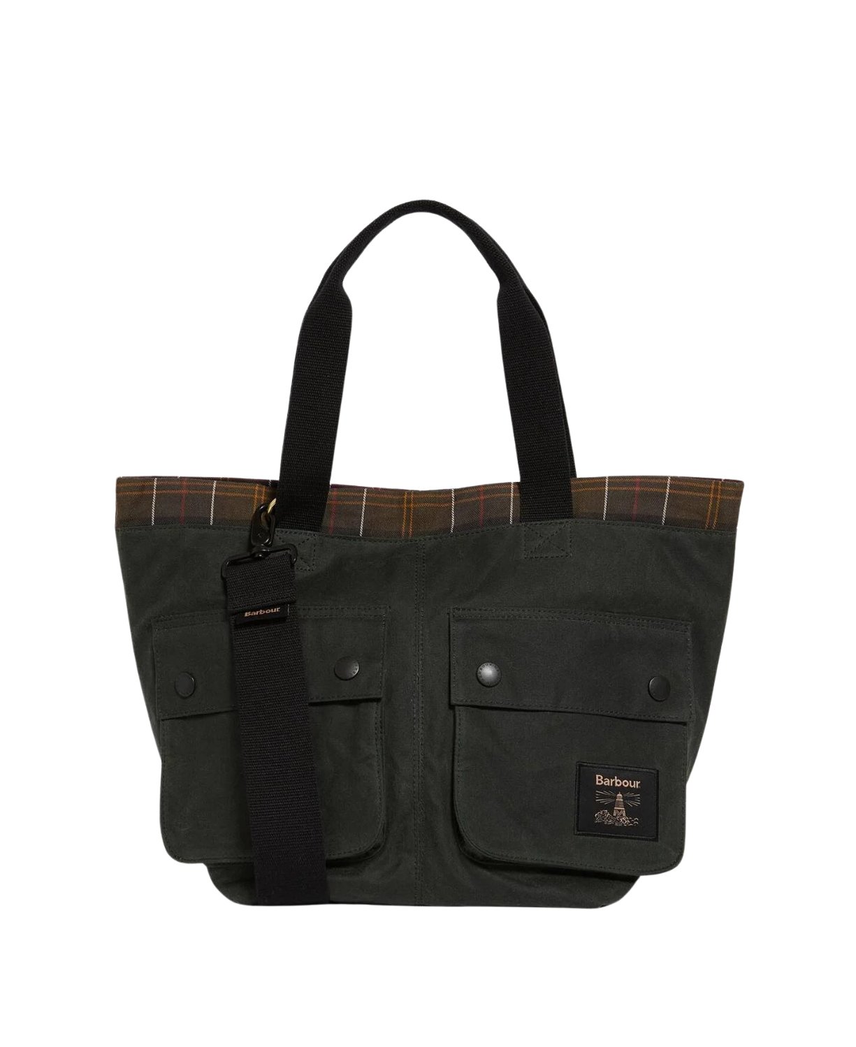 Barbour Field Yağlı Tote Çanta
