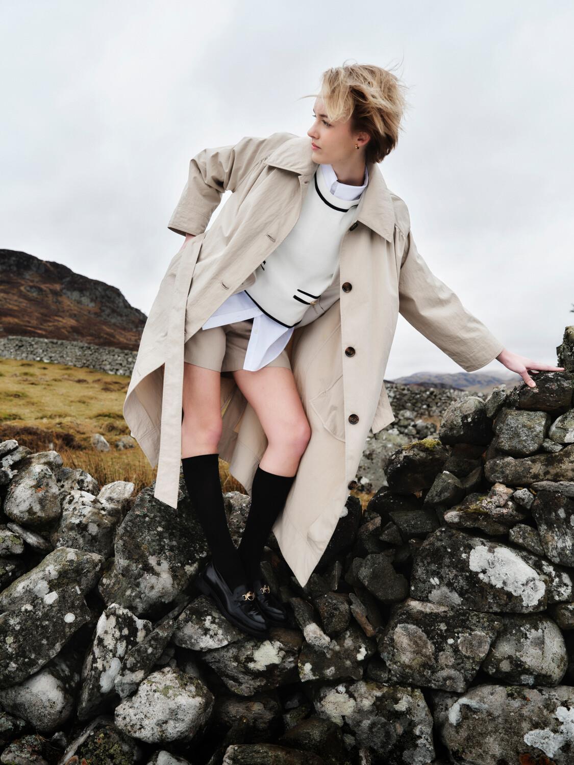 Barbour Garbo Showerproof Trençkot