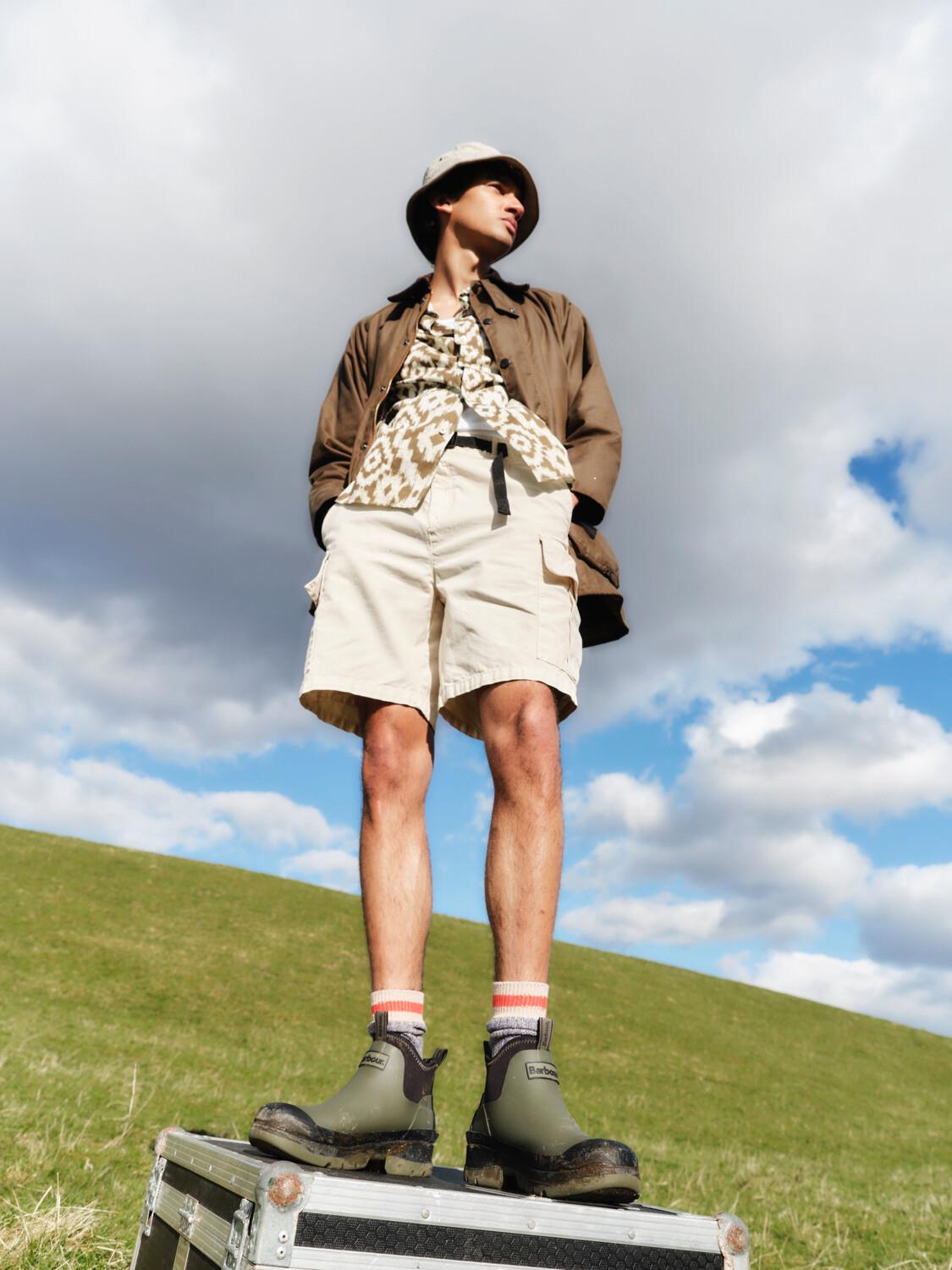 Barbour Grindle Cargo Relaxed Şort