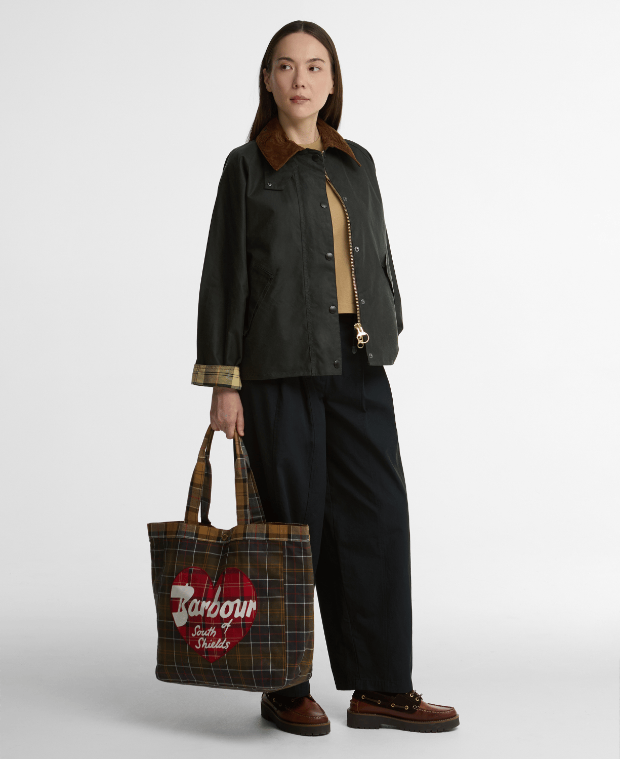 Barbour Heart Tote Çanta
