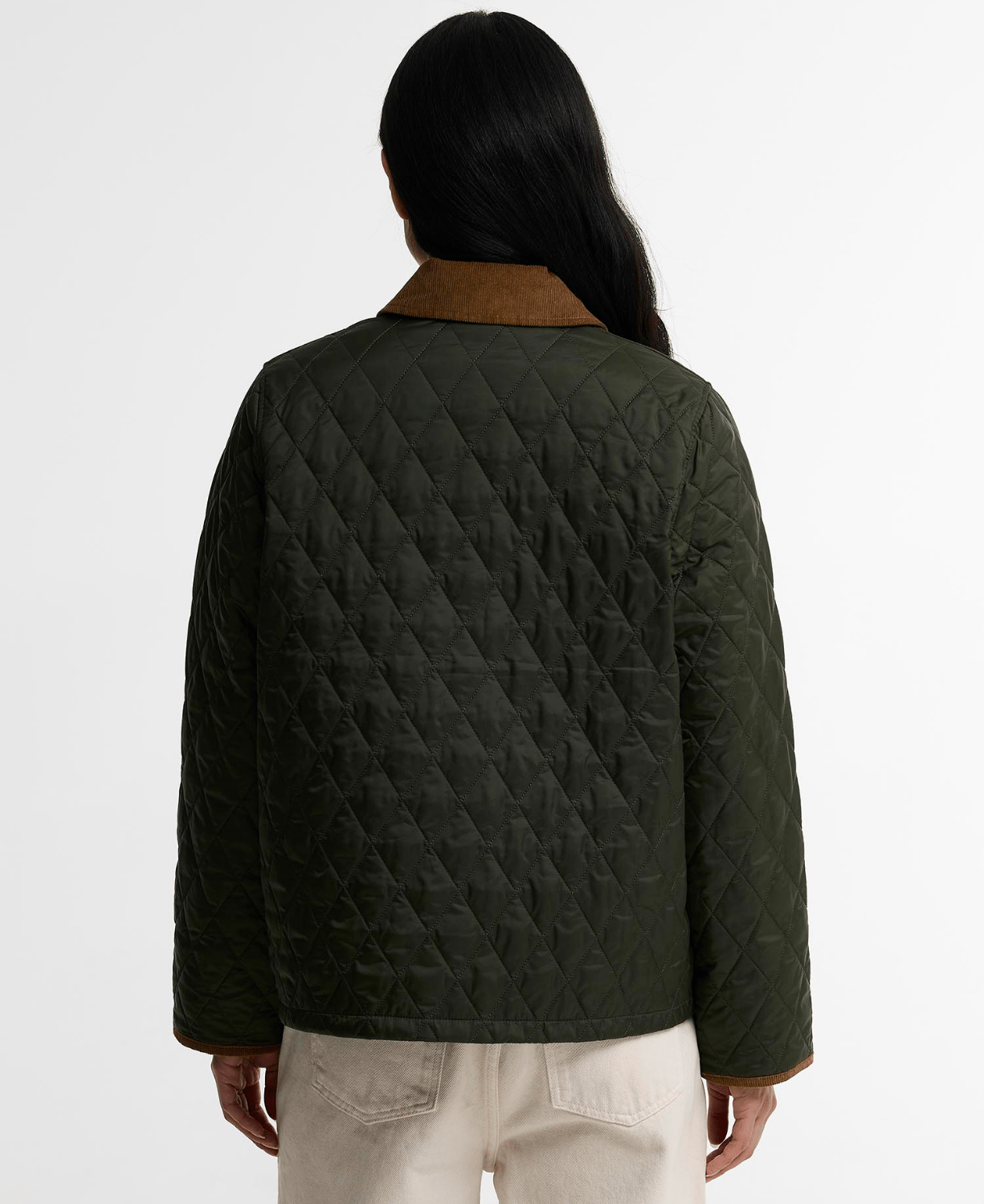 Barbour Icons Cropped Liddesdale Kapitone Ceket