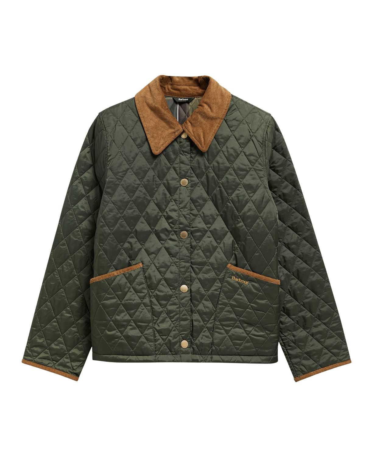 Barbour Icons Cropped Liddesdale Kapitone Ceket