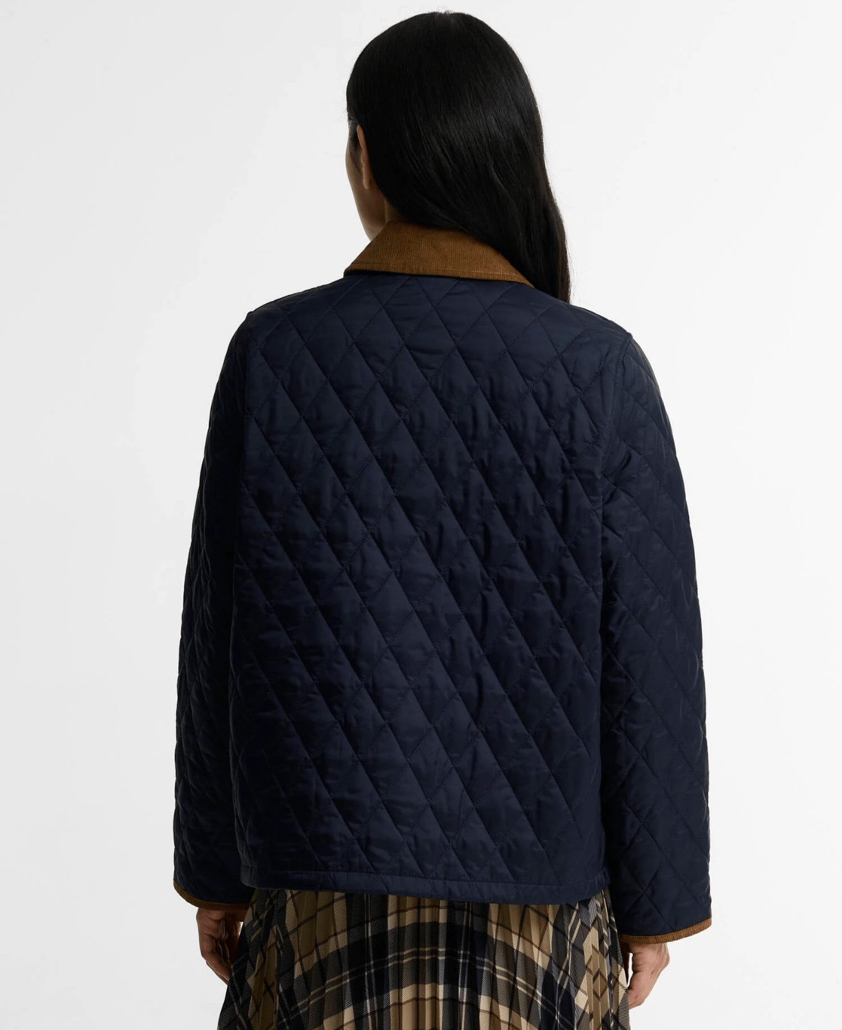 Barbour Icons Cropped Liddesdale Kapitone Ceket