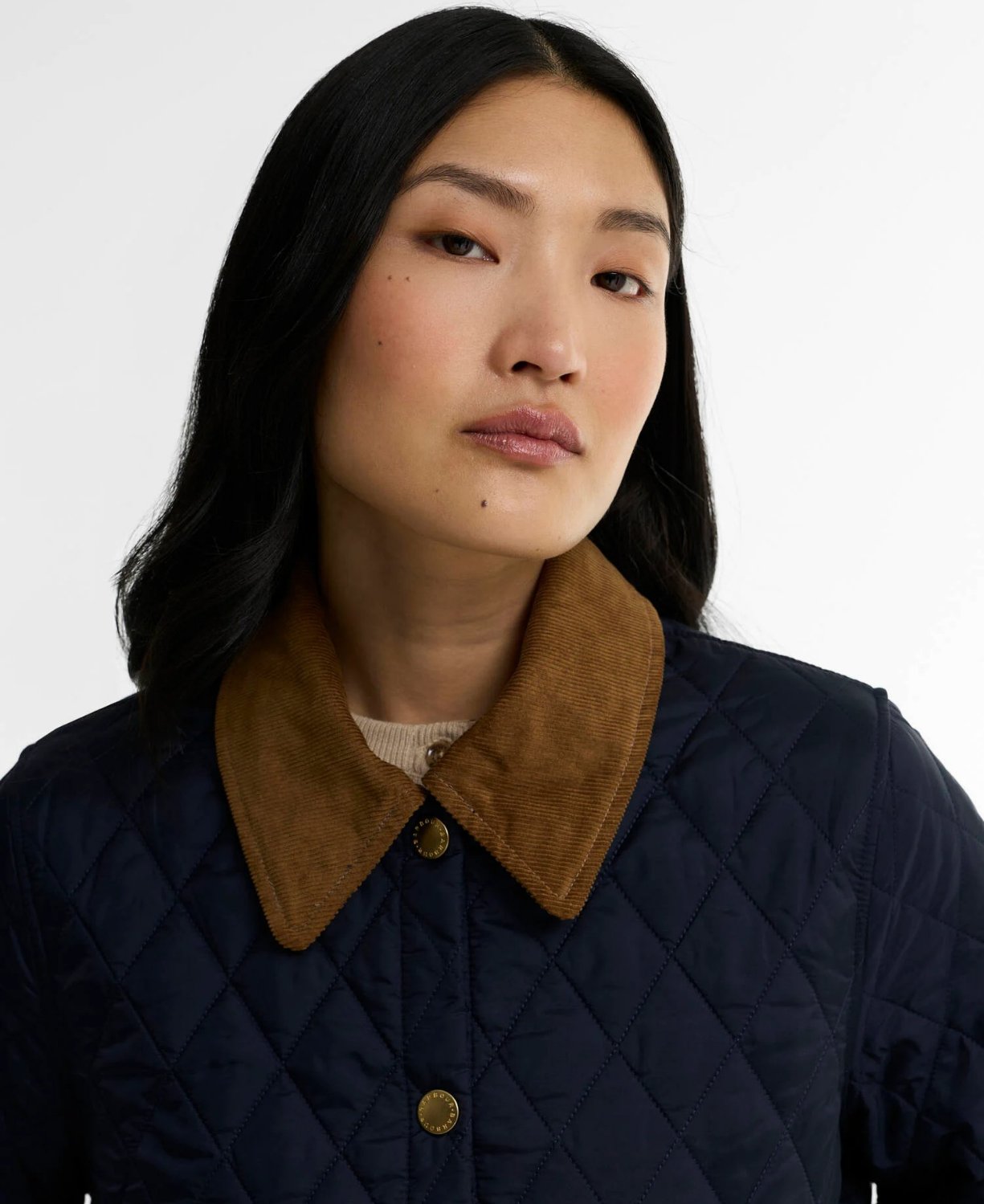 Barbour Icons Cropped Liddesdale Kapitone Ceket