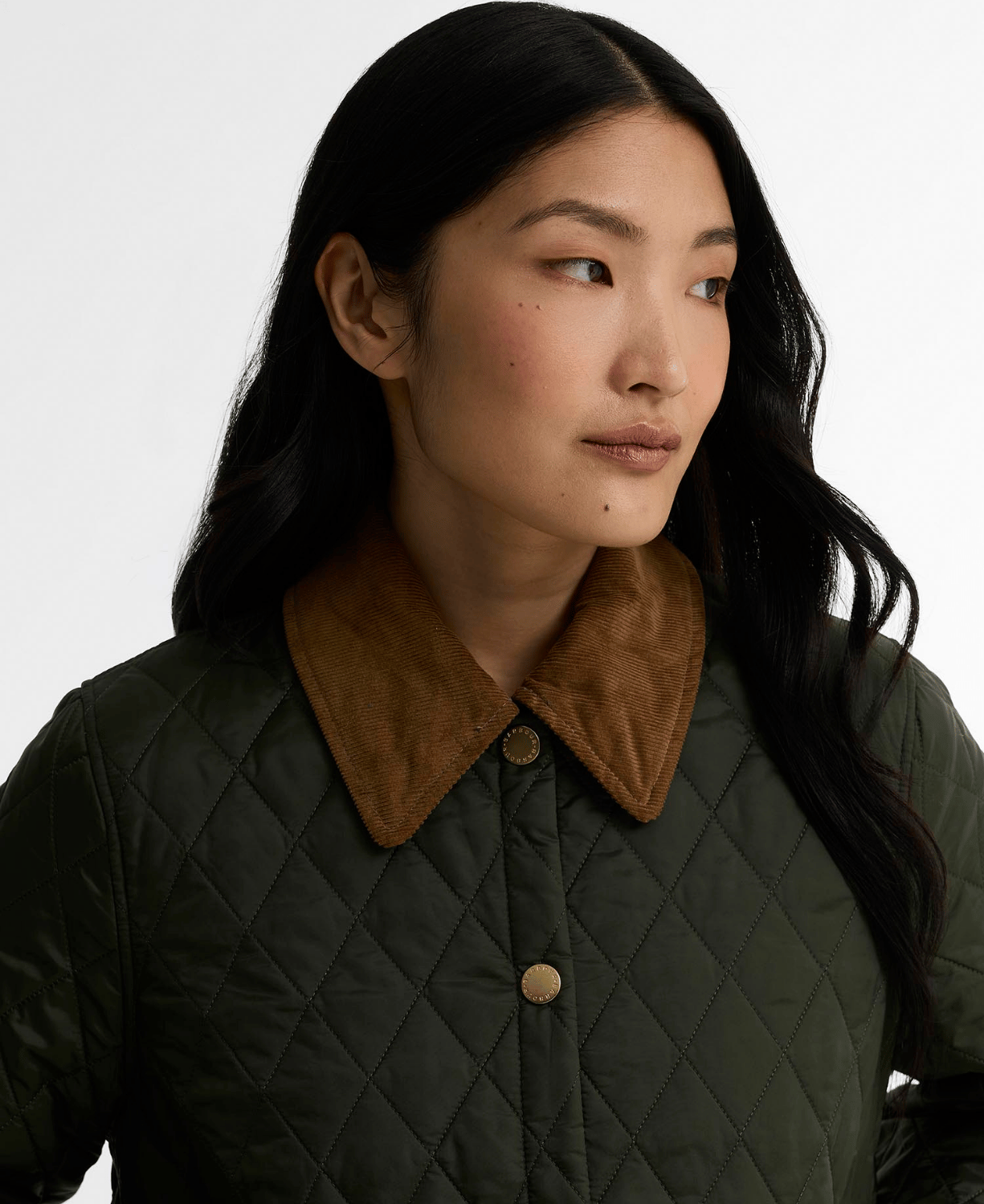 Barbour Icons Cropped Liddesdale Kapitone Ceket