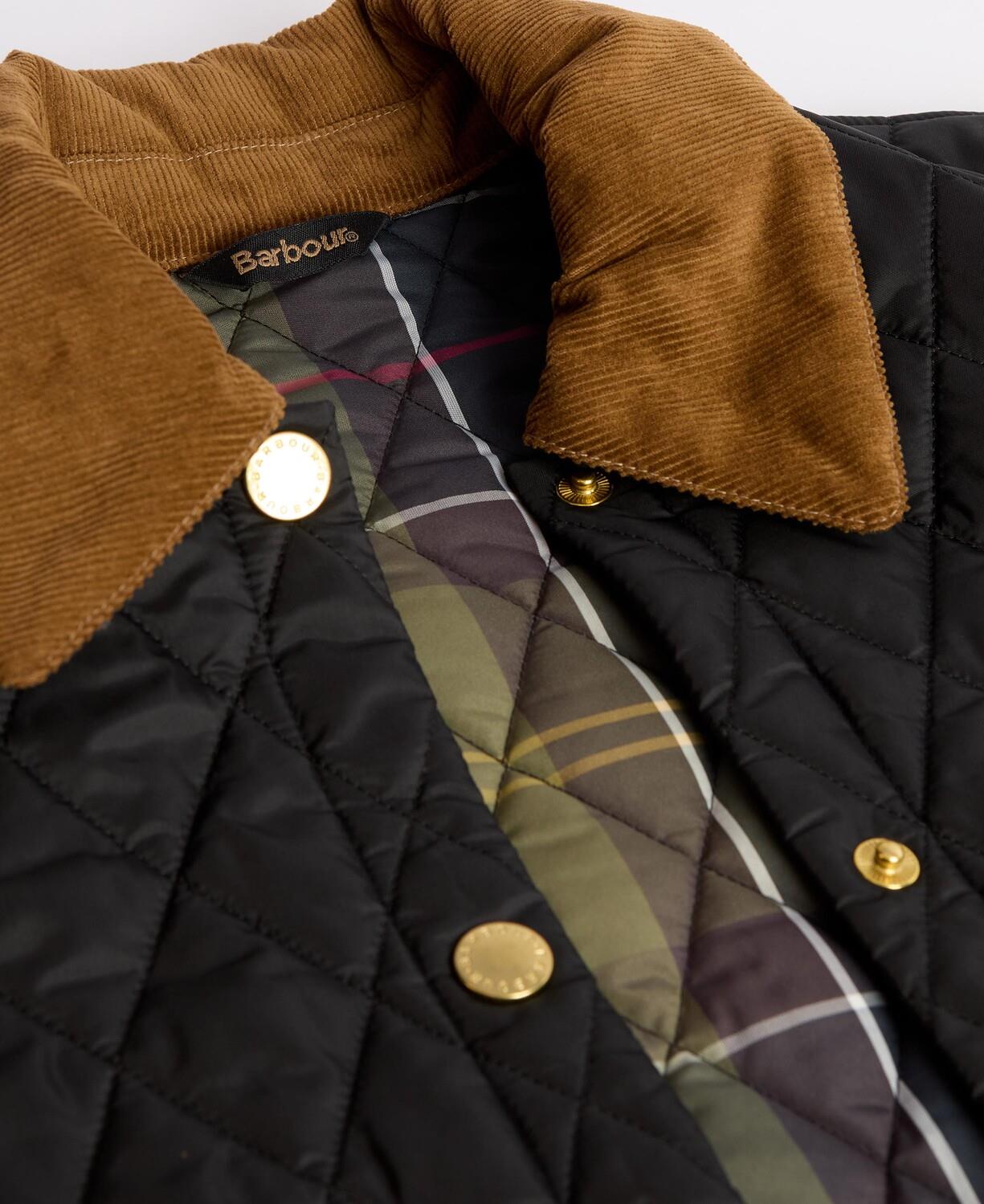 Barbour Icons Cropped Liddesdale Kapitone Ceket