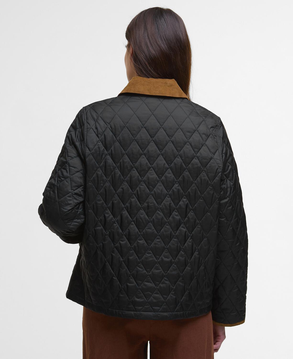 Barbour Icons Cropped Liddesdale Kapitone Ceket