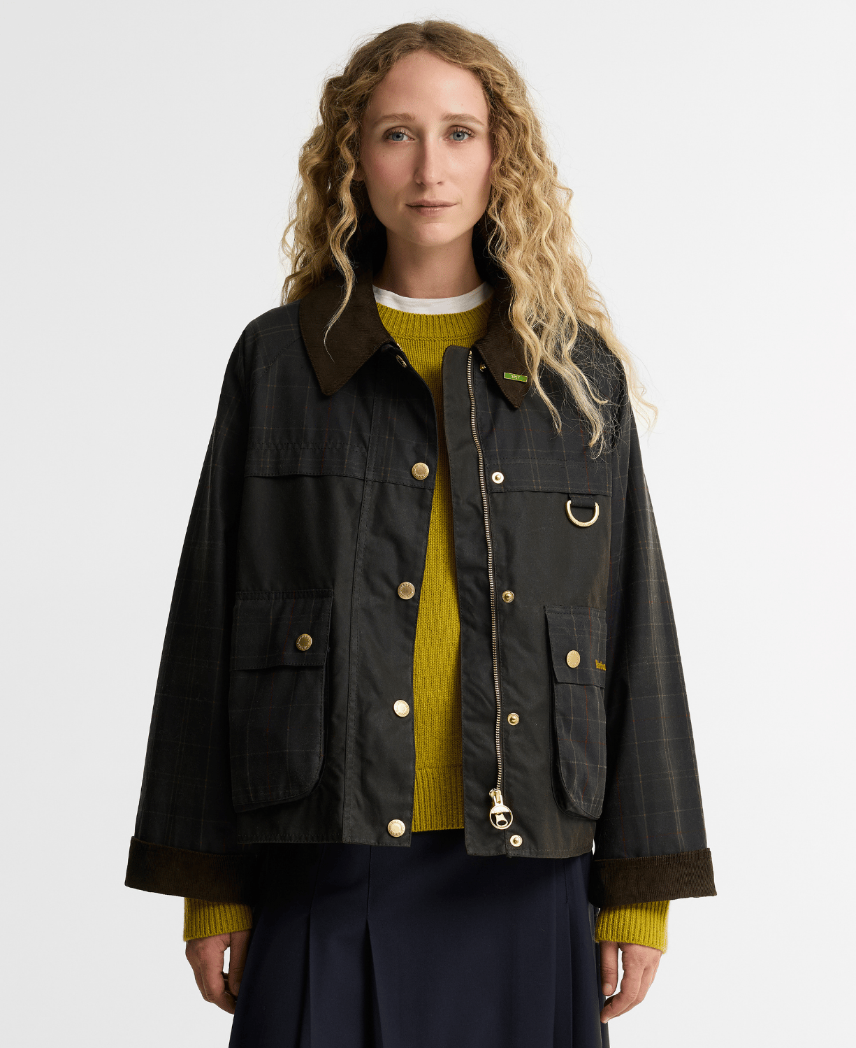 Barbour Icons Reimagined Tartan Spey Yağlı Ceket