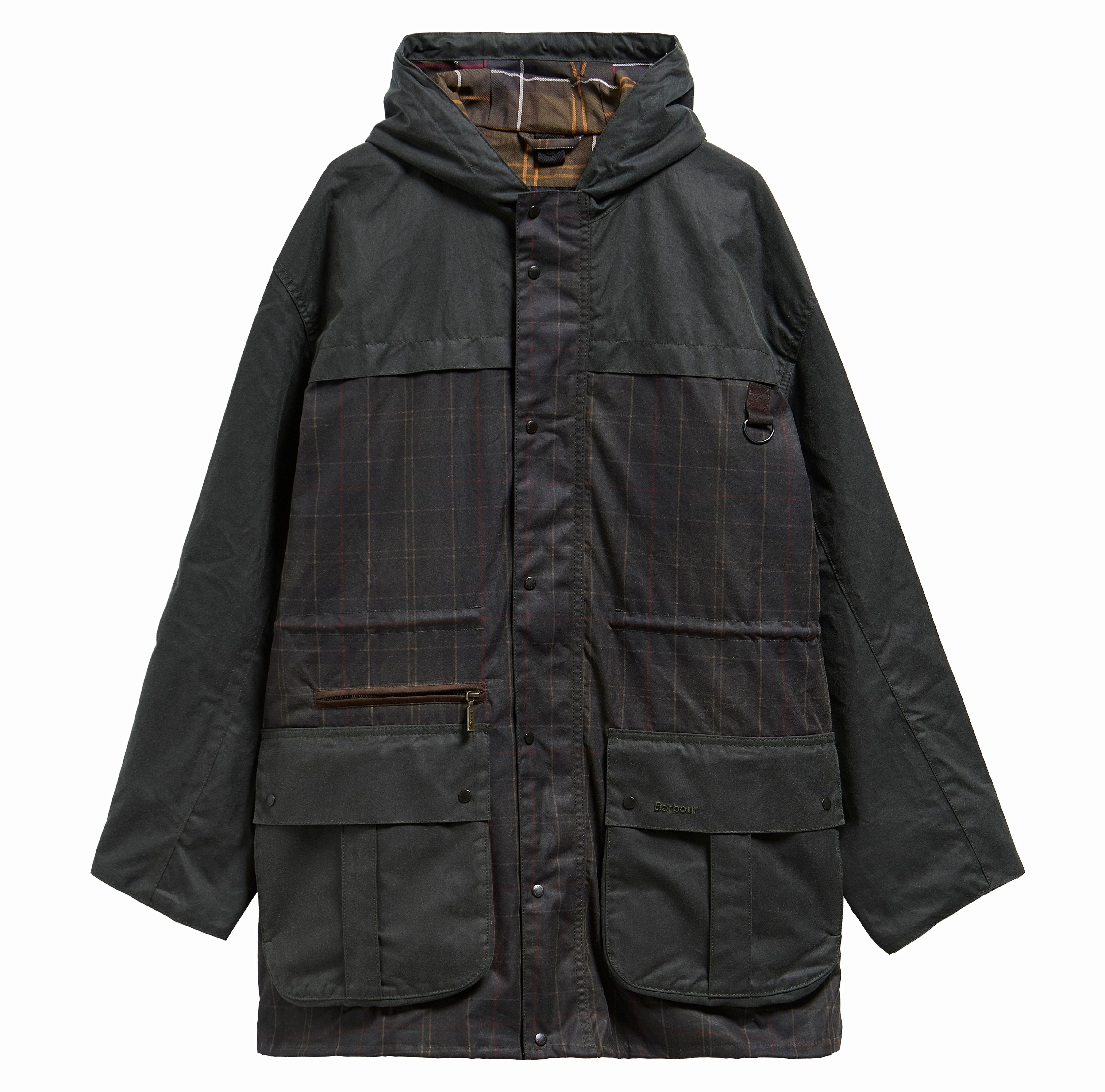 Barbour Icons Tartan Durham Yağlı Ceket
