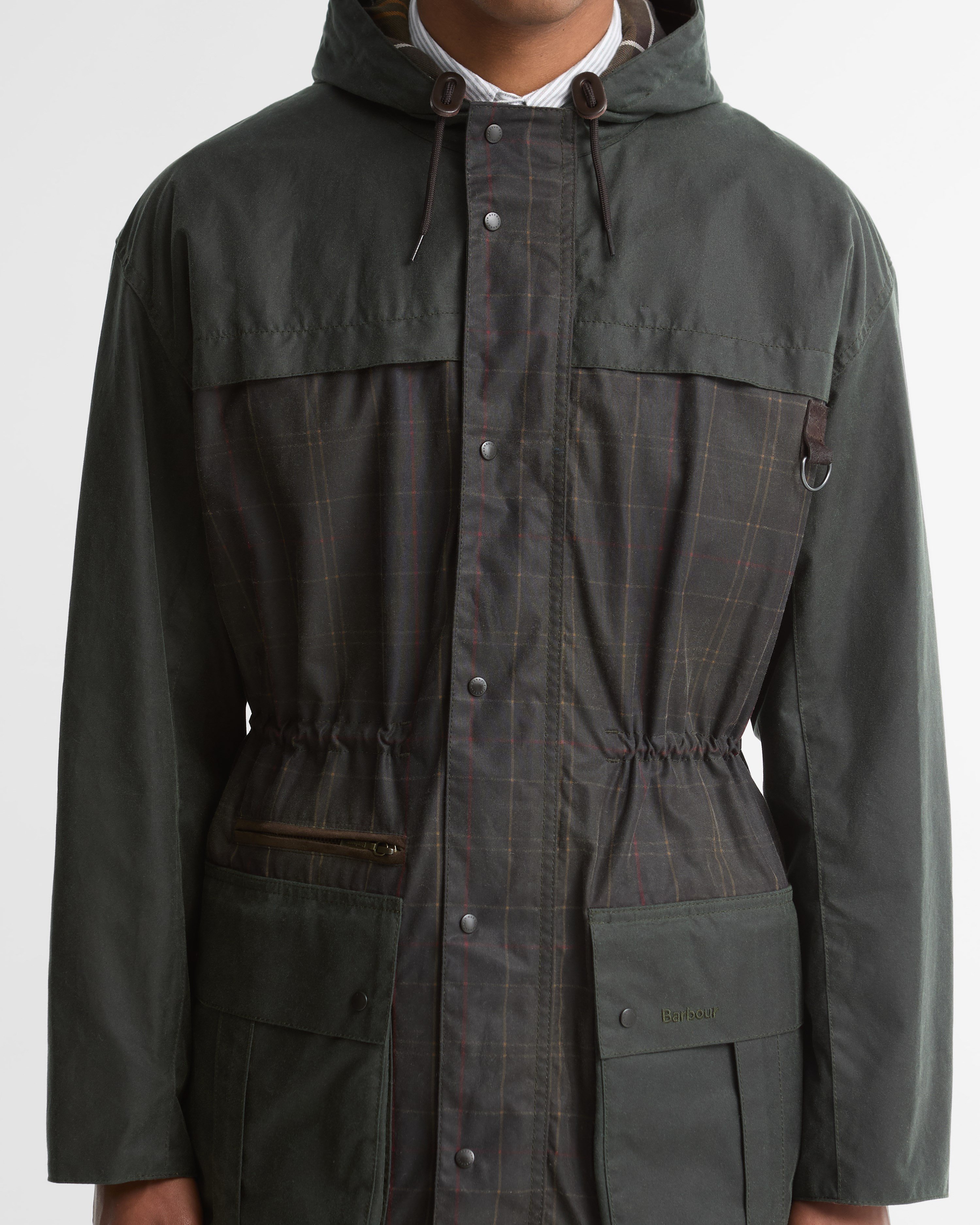 Barbour Icons Tartan Durham Yağlı Ceket