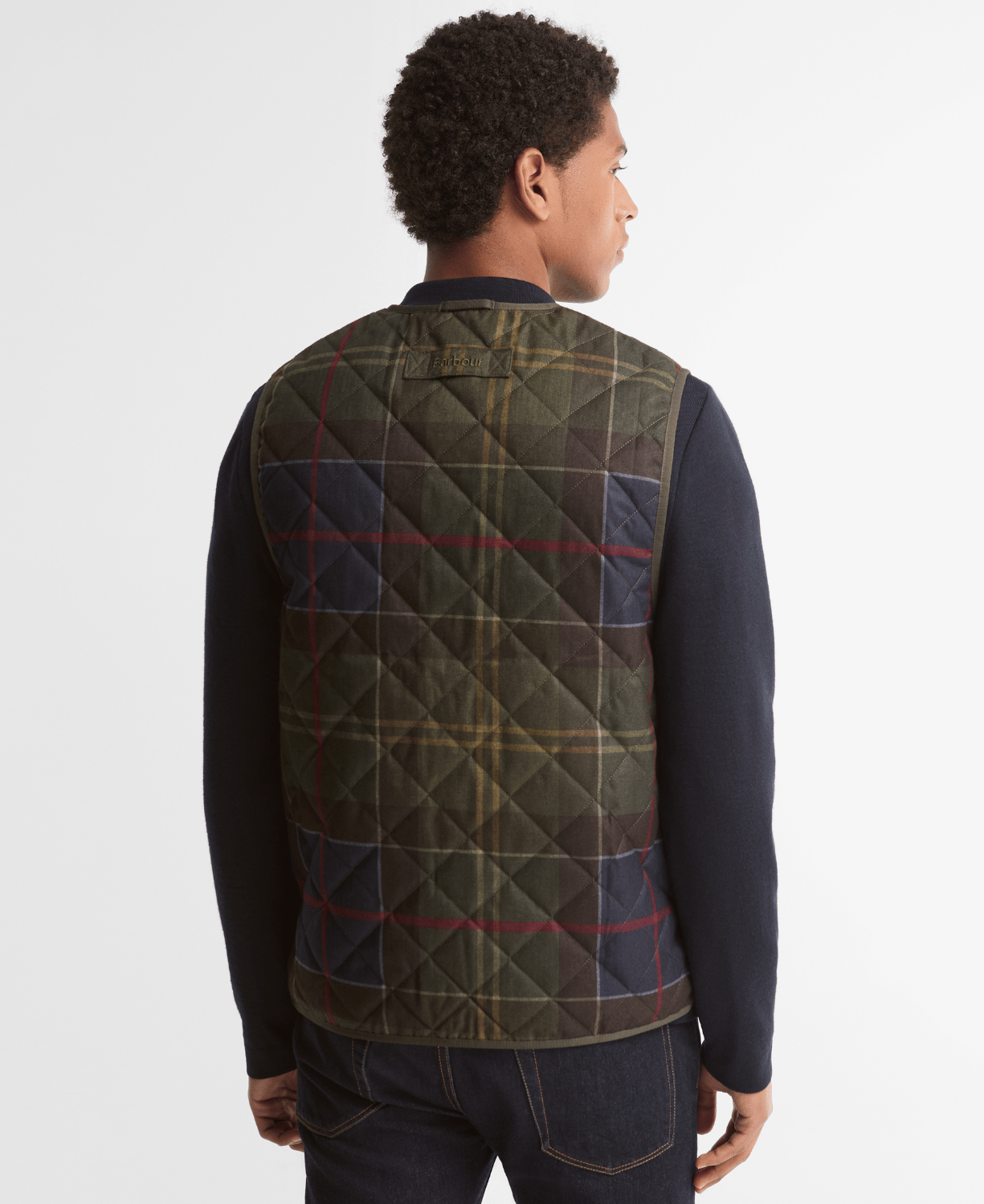 Barbour Icons Tartan Kapitone İç Yelek