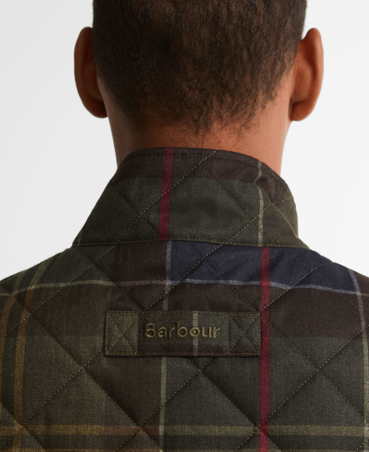 Barbour Icons Tartan Lowerdale Kapitone Yelek