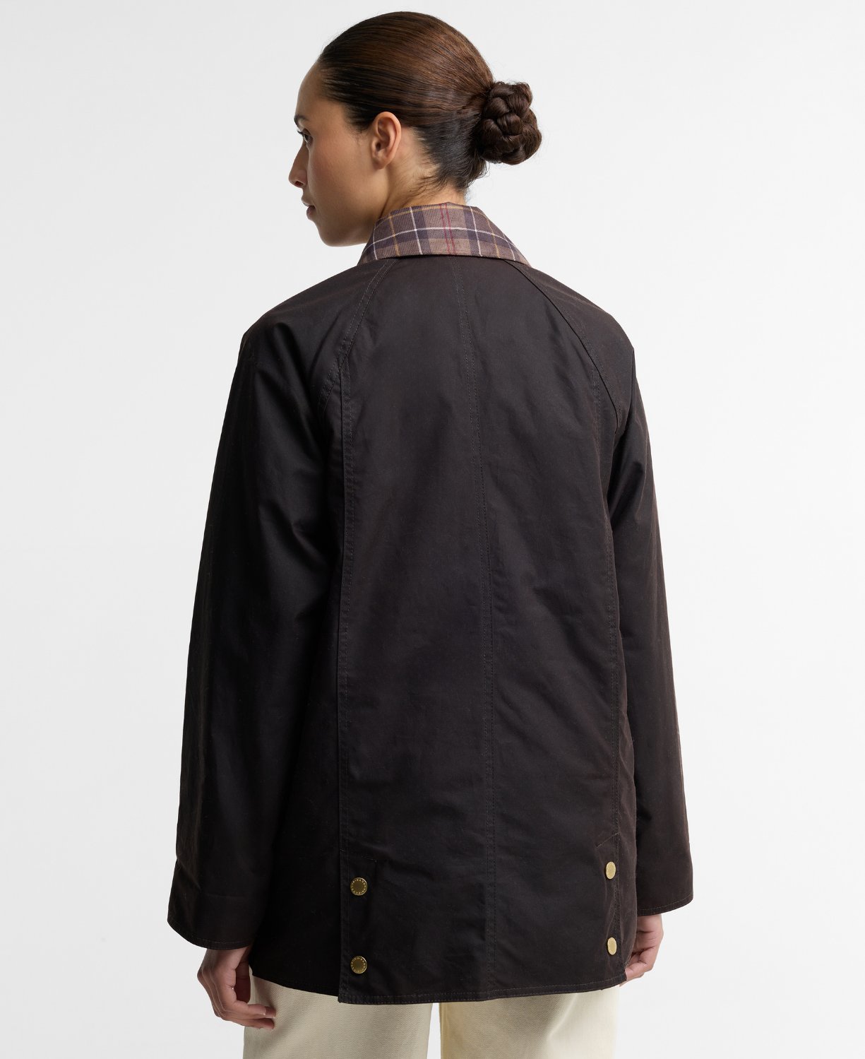 Barbour Icons Tartan Modern Beadnell Yağlı Ceket
