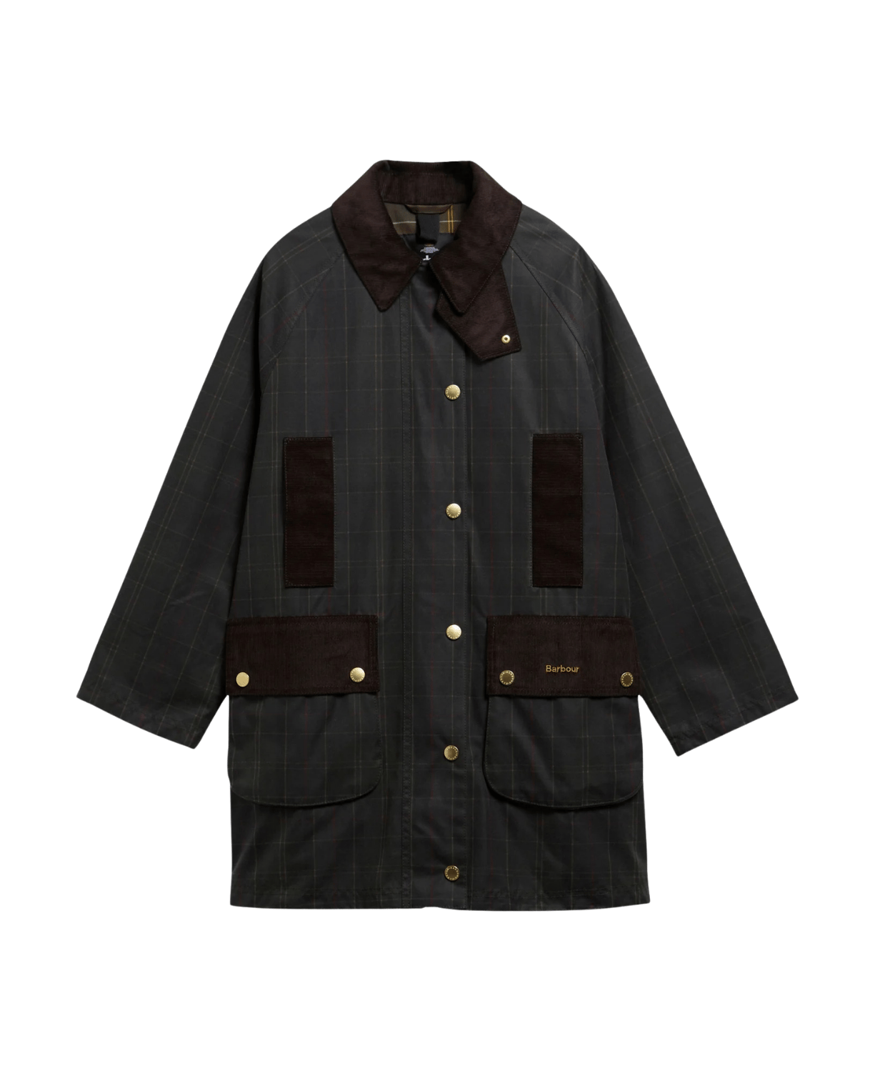 Barbour Icons Tartan Modern Beaufort Yağlı Ceket