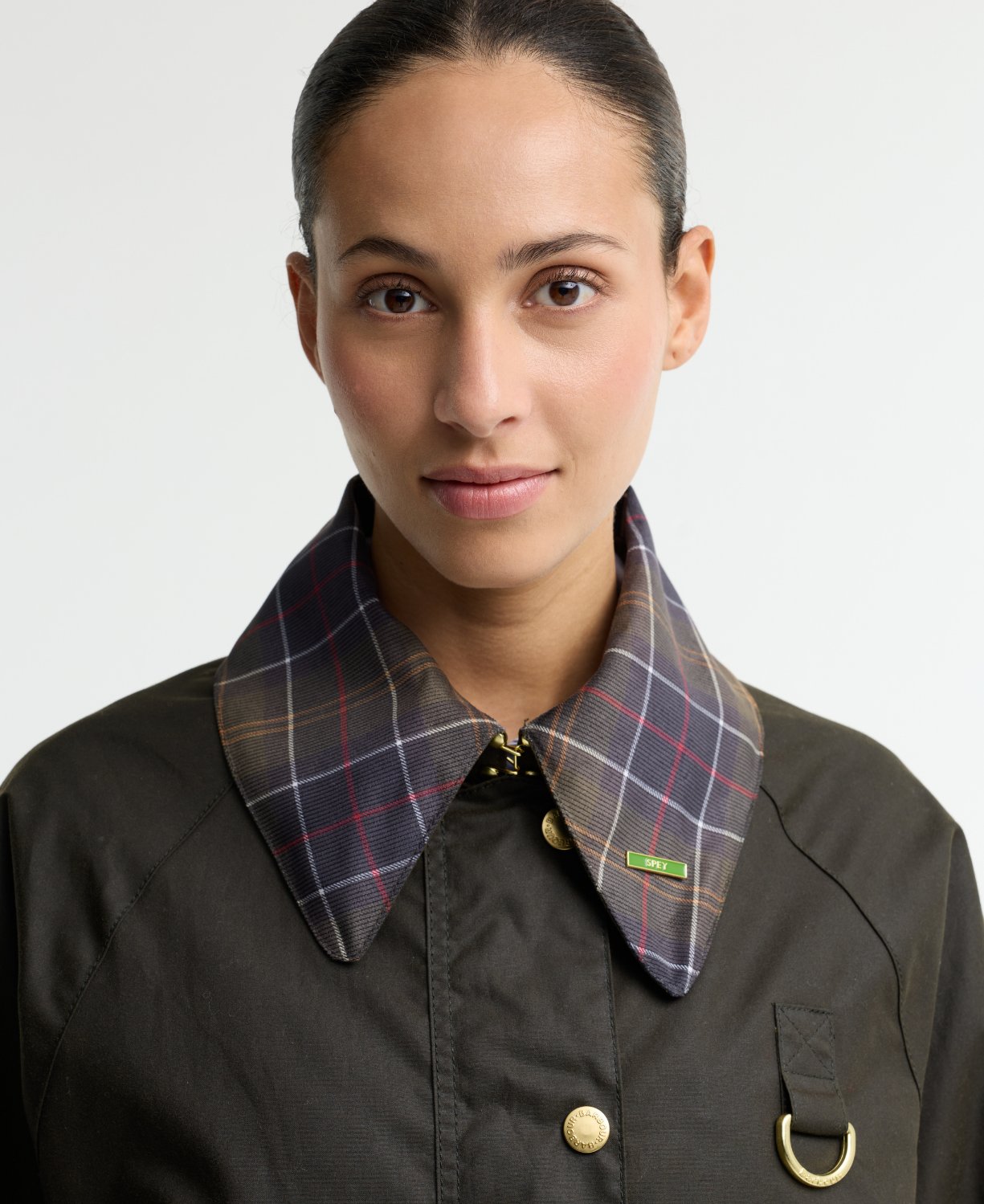 Barbour Icons Tartan Spey Yağlı Ceket
