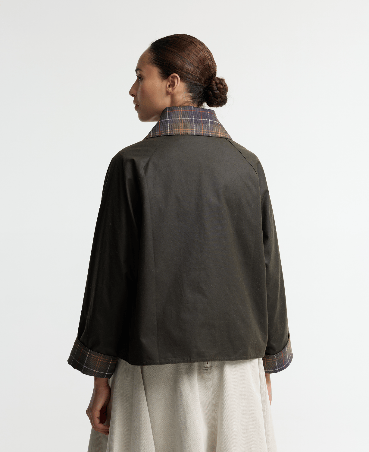 Barbour Icons Tartan Spey Yağlı Ceket
