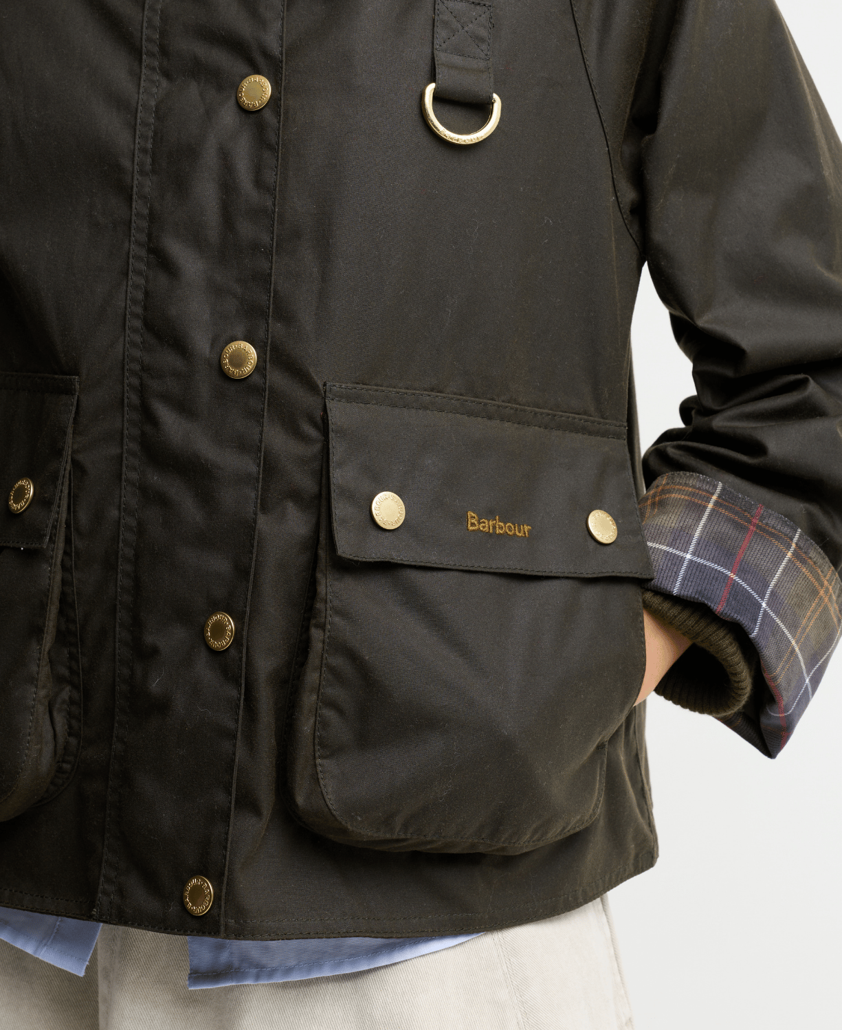 Barbour Icons Tartan Spey Yağlı Ceket