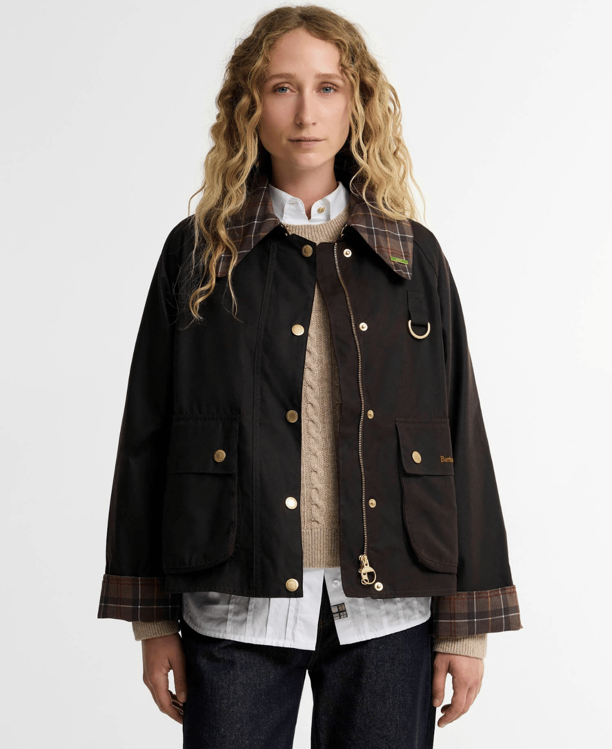 Barbour Icons Tartan Spey Yağlı Ceket