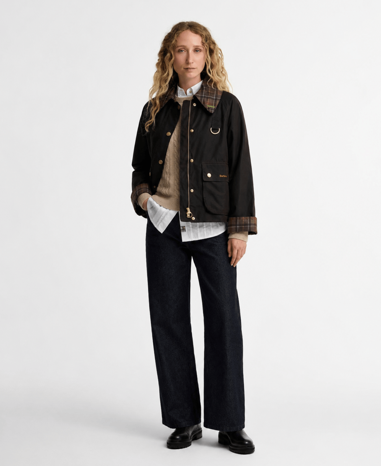 Barbour Icons Tartan Spey Yağlı Ceket