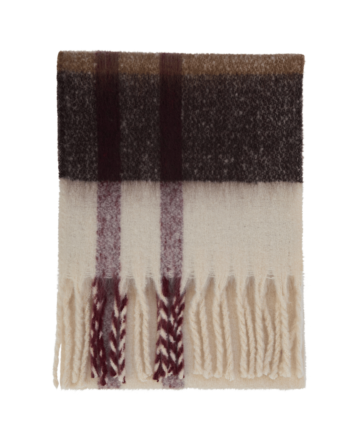 Barbour Isla Tartan Boucle Şal