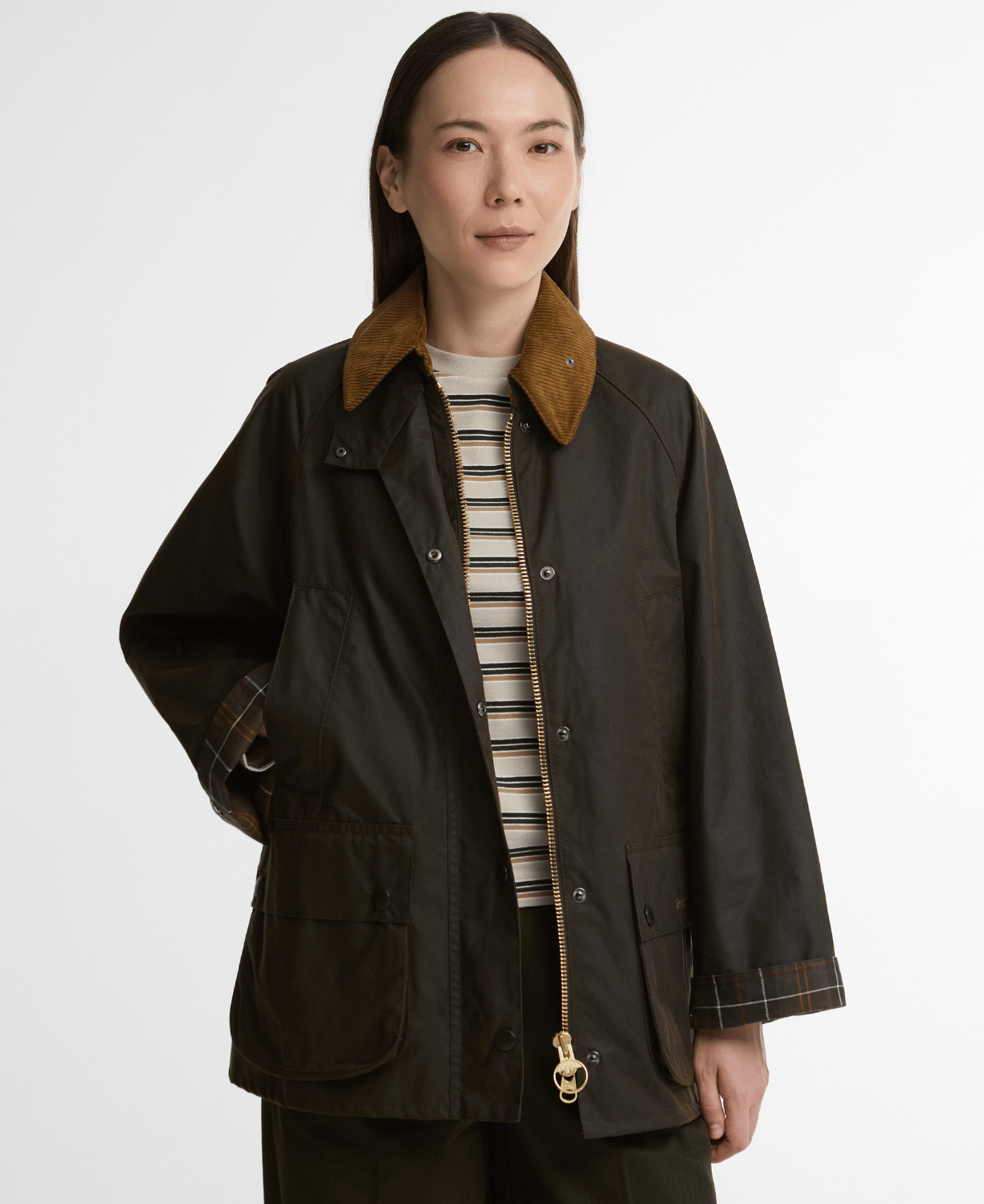 Barbour Kadın Bedale Yağlı Ceket