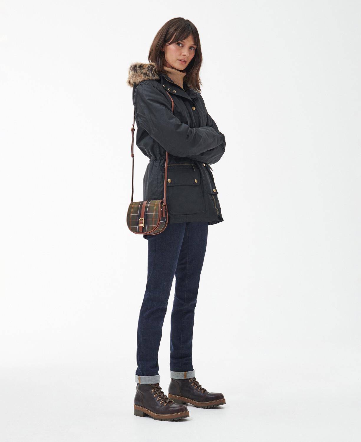 Barbour Katrine Tartan Çapraz Çanta