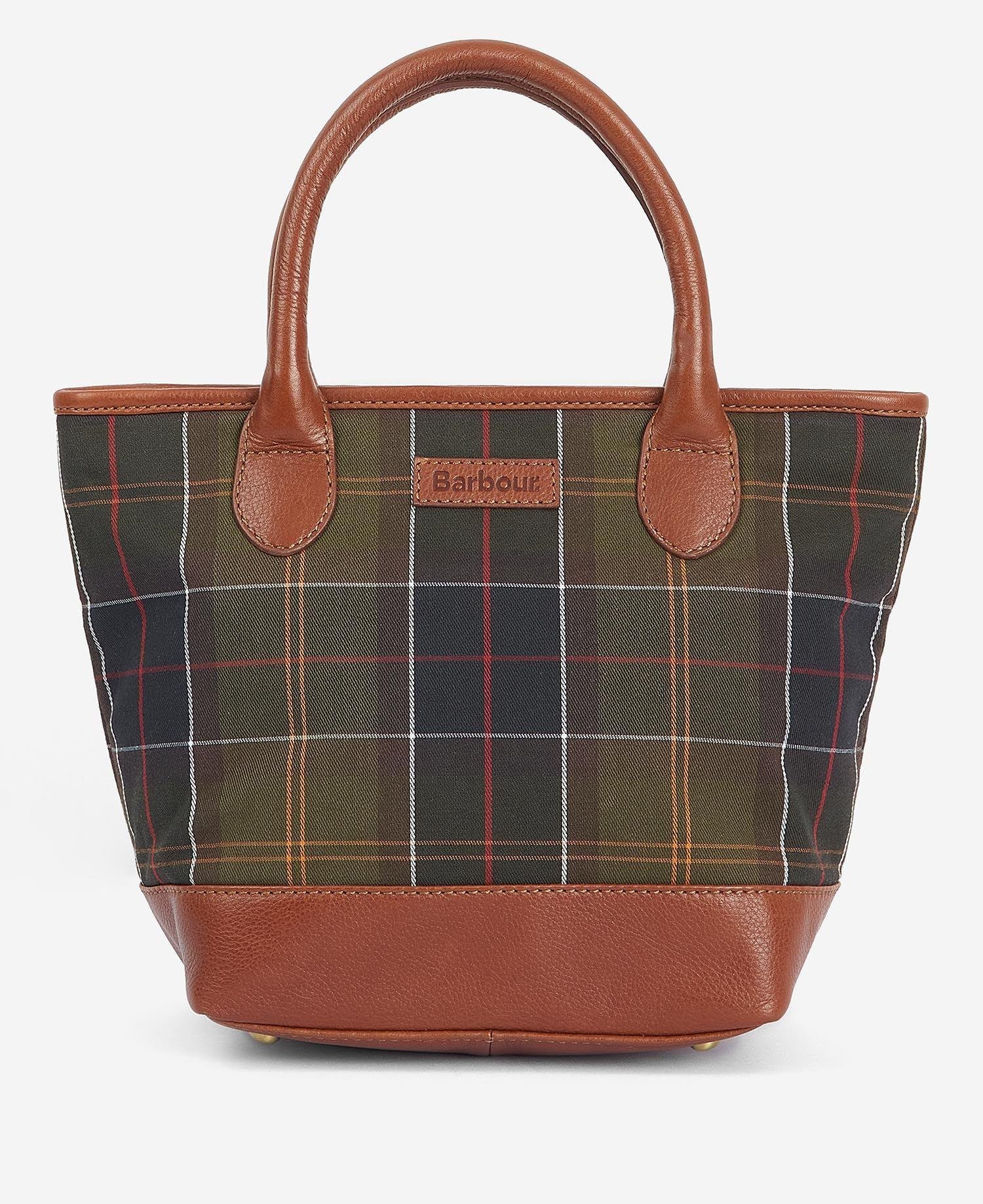 Barbour Katrine Tartan Leather Çanta