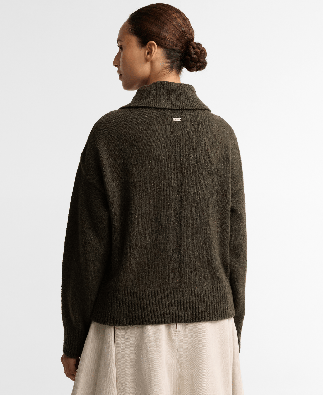 Barbour Lavensdale Half Zip Knitted Kazak