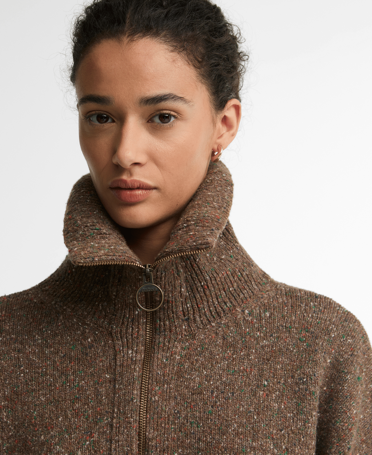 Barbour Lavensdale Half Zip Knitted Kazak