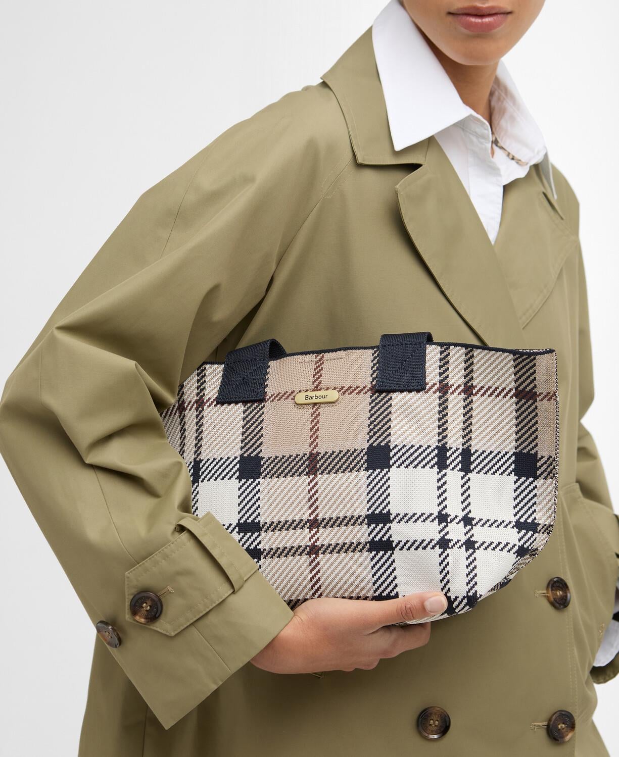 Barbour Layla Tartan Mini Kol Çantası