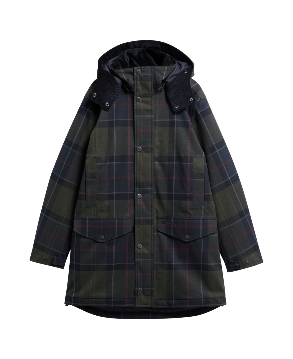 Barbour Lonnen Tartan Waterproof Ceket