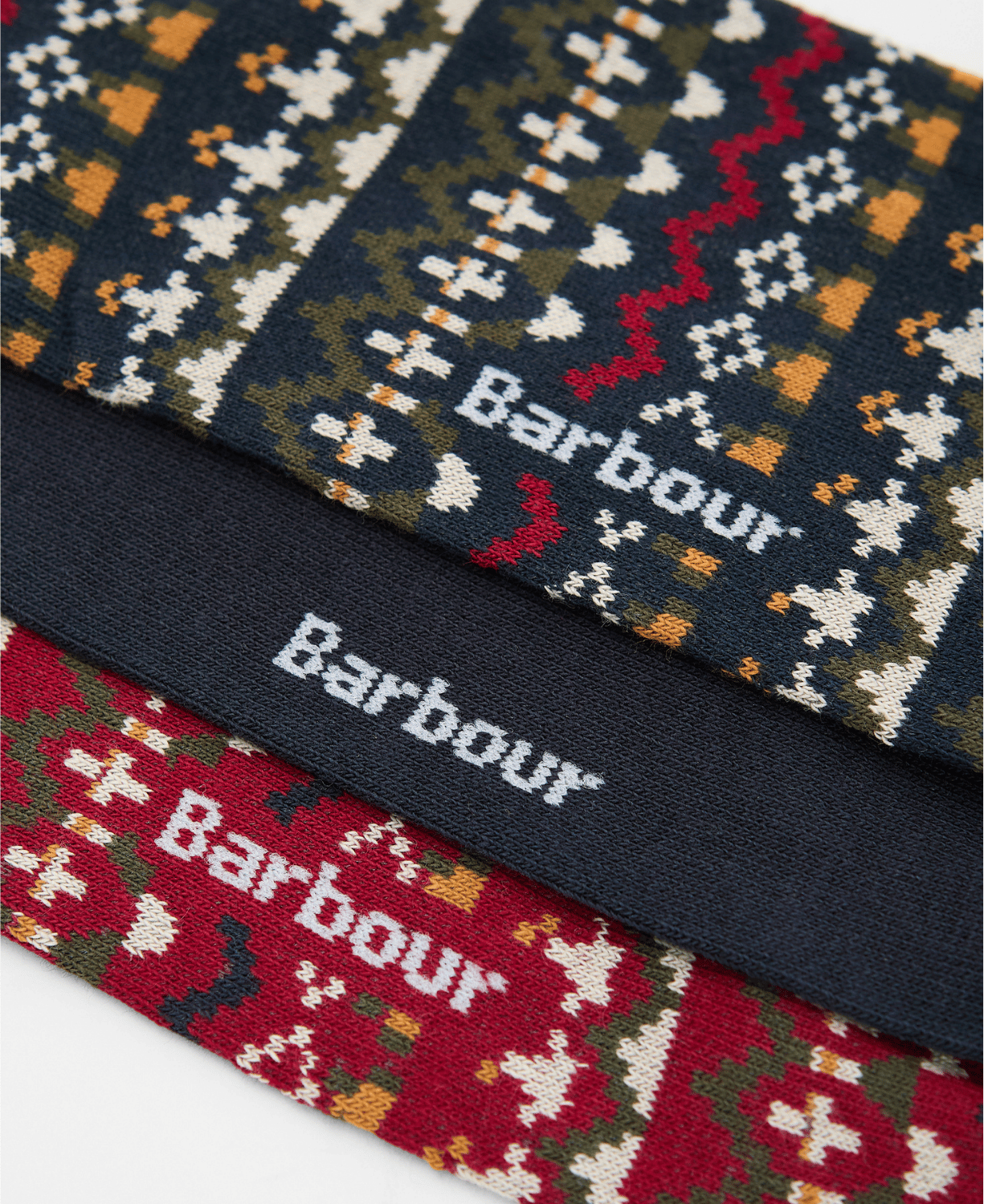 Barbour Marlow Fair Isle Çorap Hediye Kutusu