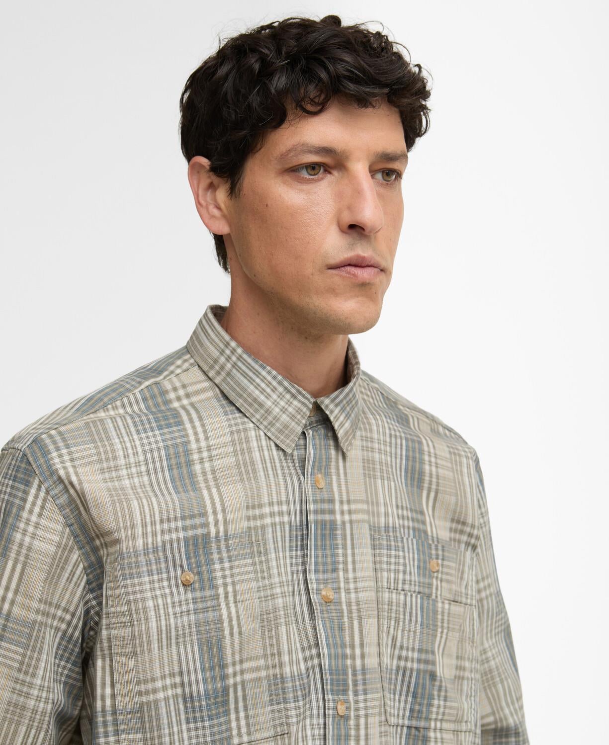 Barbour Maxwell Checked Patch L/S Relaxed Gömlek